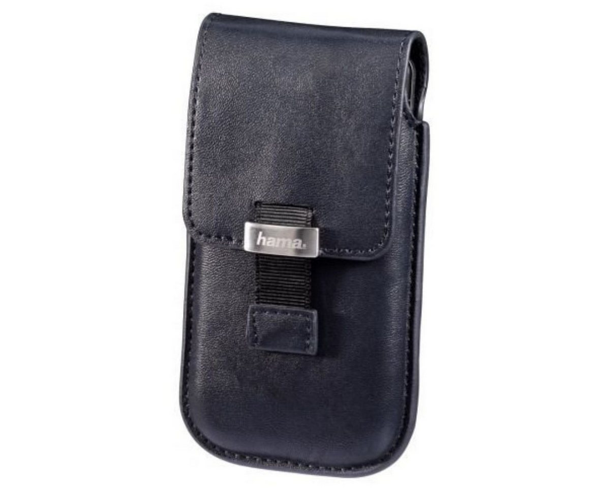 Hama Handyhülle Köchertasche Lift-On Gr. M Blau Handy/MP3, Schutz-Hülle Lift-Funktion für klassisches Handy MP3 Audio-Player etc