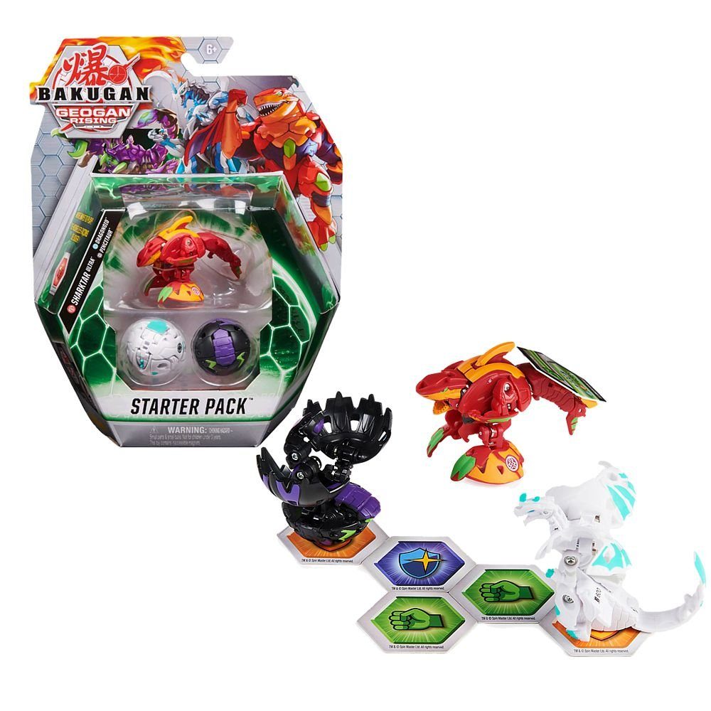 Spin Master Actionfigur Starter Set Bakugan Spinmaster Geogan