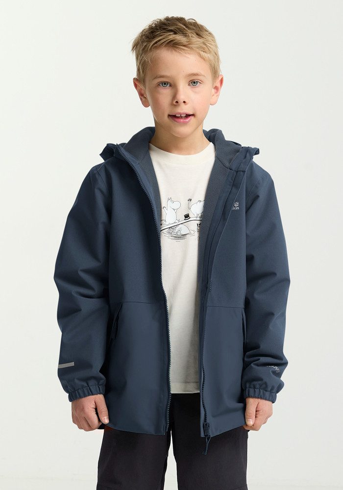 Jack Wolfskin Winterjacke SNOW DAYS JKT KIDS Winterjacke für Kinder, warm, wasserdicht