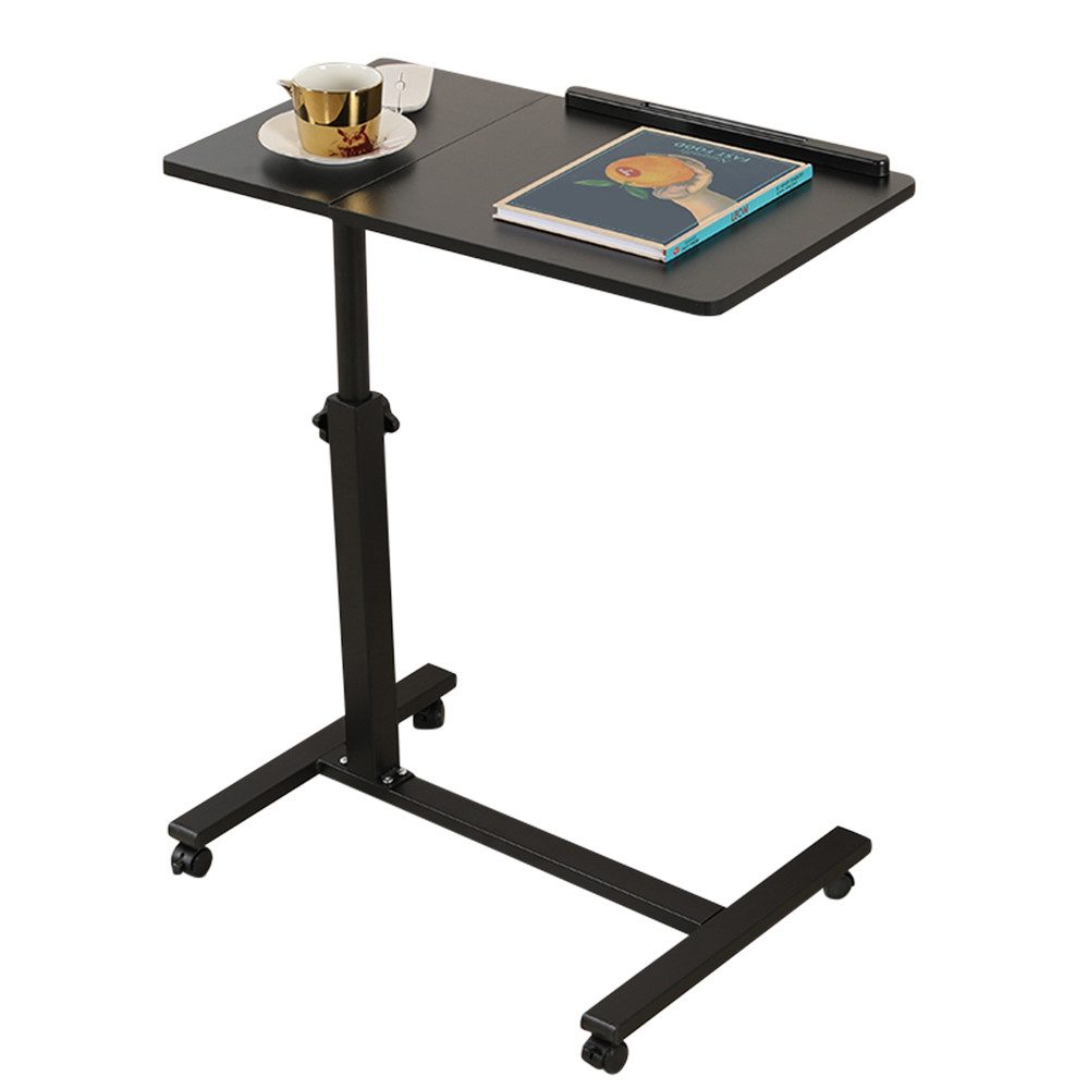 JEOBEST Laptoptisch Beistelltisch Mit Rollen, C-förmiger Couchtisch mit Hol günstig online kaufen