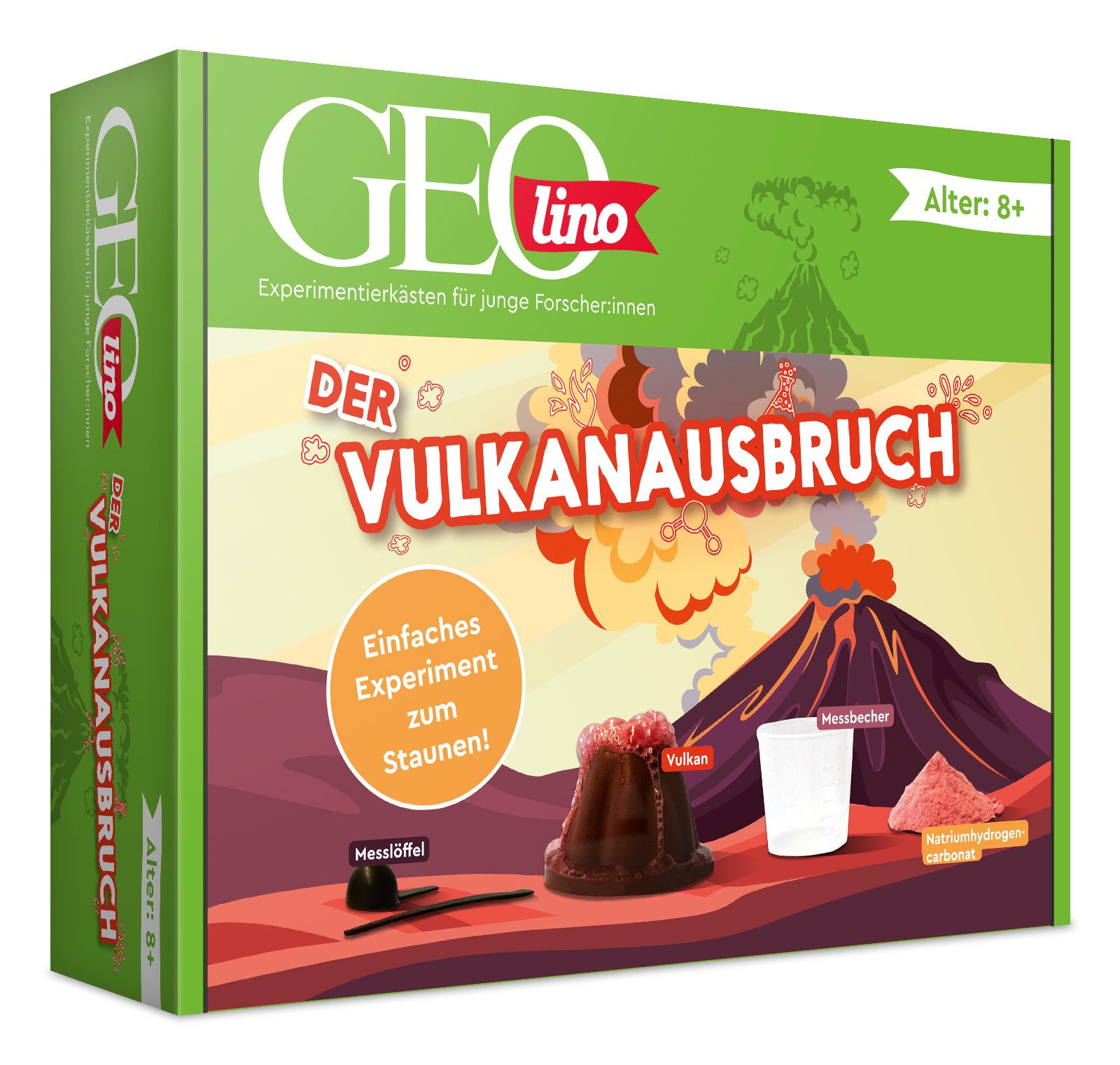 Experimentierkasten GEOLINO - Der Vulkanausbruch