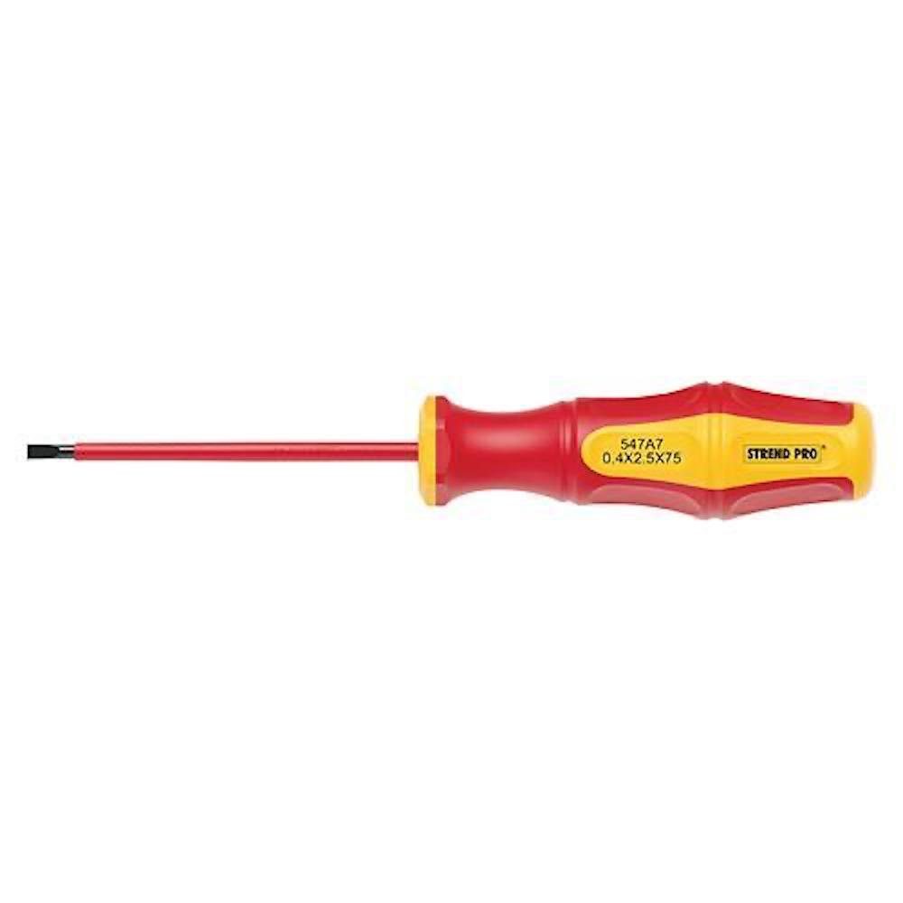 Bit-Schraubendreher Schraubendreher CX547A, VDE 0,4x2,5x075mm