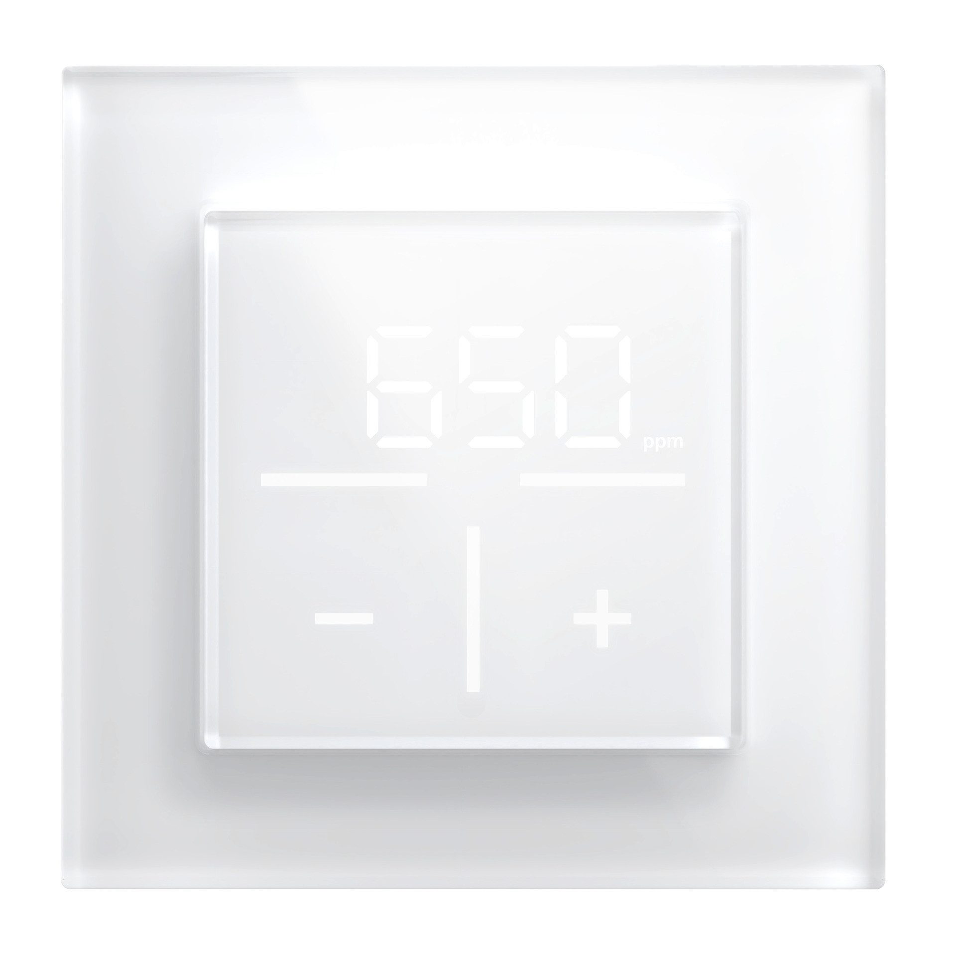 Homematic IP Bundle Glas-Wandthermostat CO2 + Glasrahmen Smart-Home-Zubehör