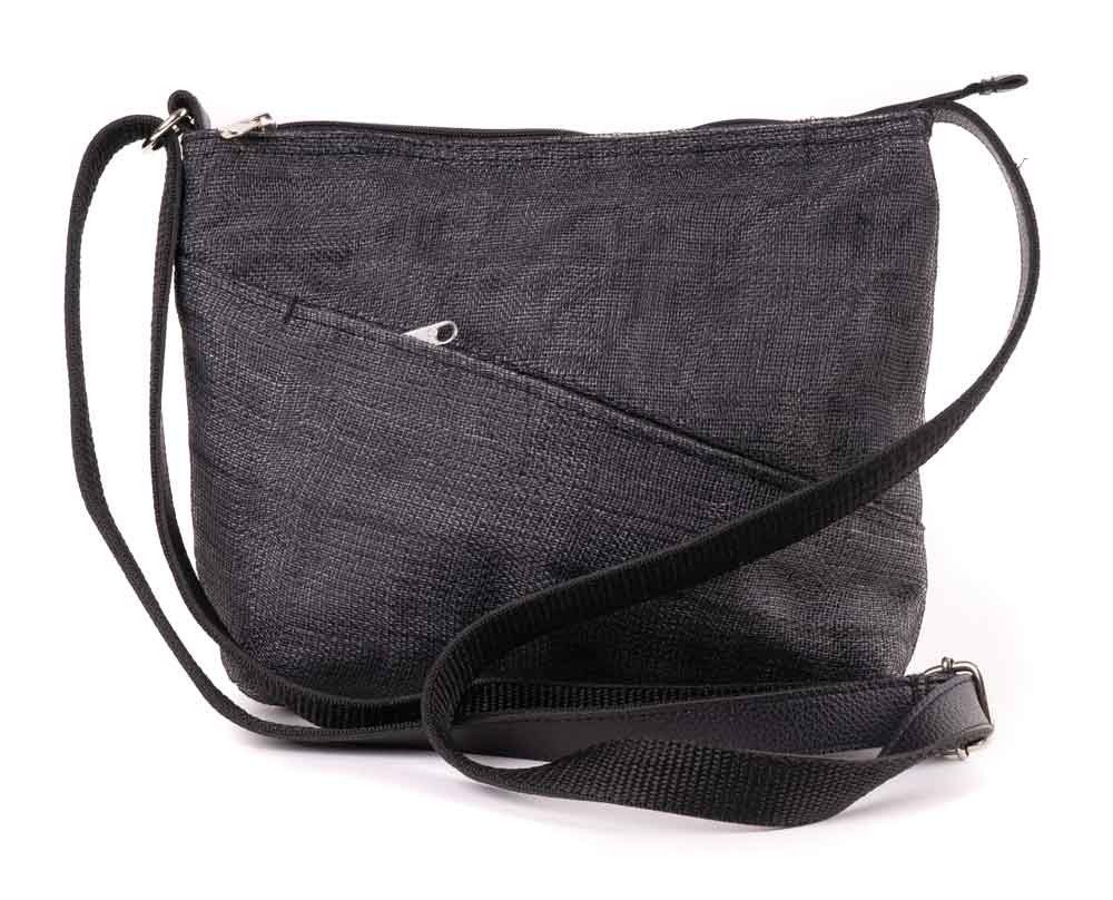 El Puente Schultertasche Schultertasche "Mekong", Handmade, Vegan, Handmade