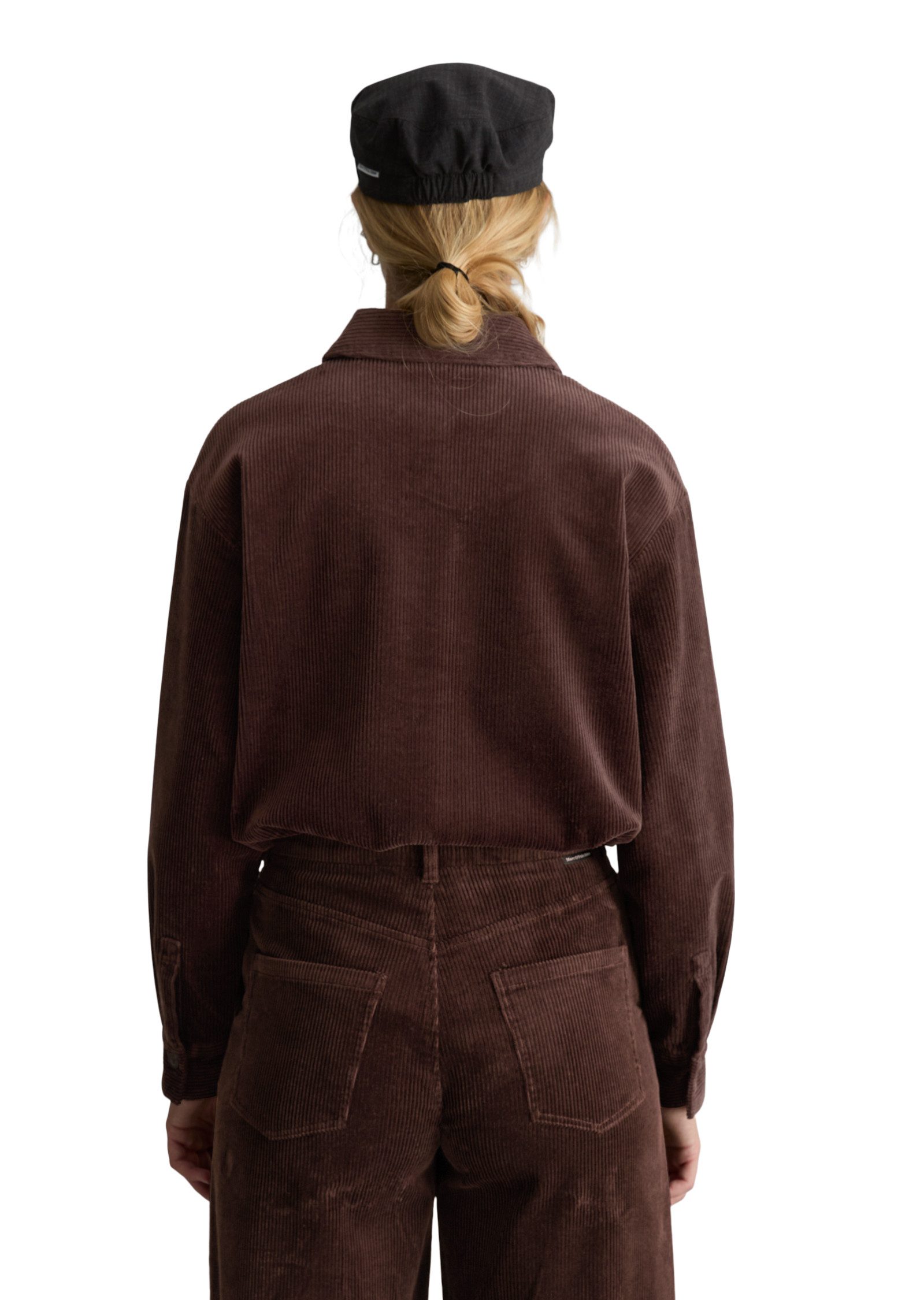 Marc O'Polo DENIM Langarmbluse aus Baumwoll-Stretch – Bild 3 von 5