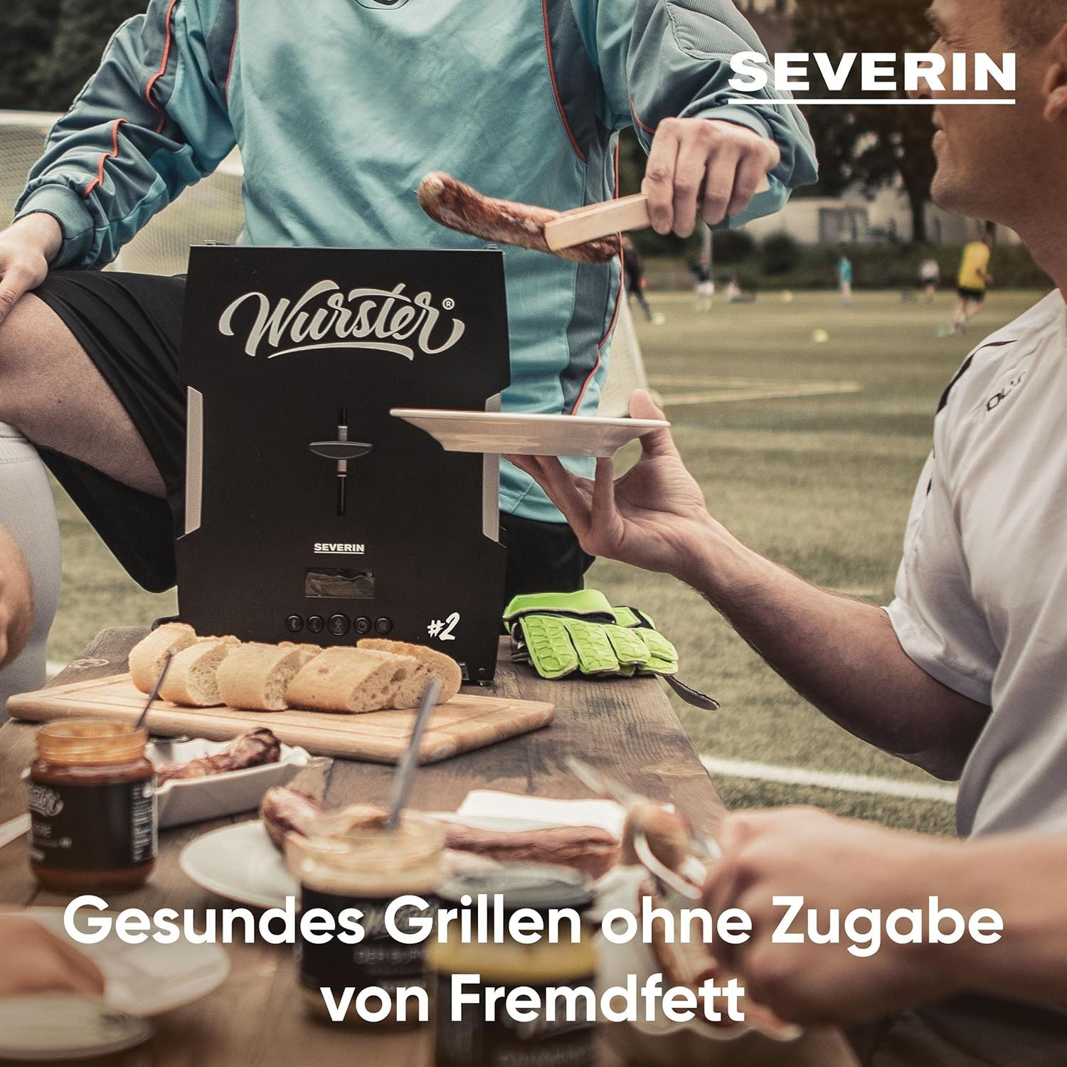 Severin Elektrogrill Wurster, WT 5005, 2 W