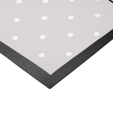 Fußmatte 40 x 60 cm Bär Dankbar - Grau Pastell - Geschenk, Schmutzfangmatte, H, Mr. & Mrs. Panda, Höhe: 0.3 mm, abriebfest