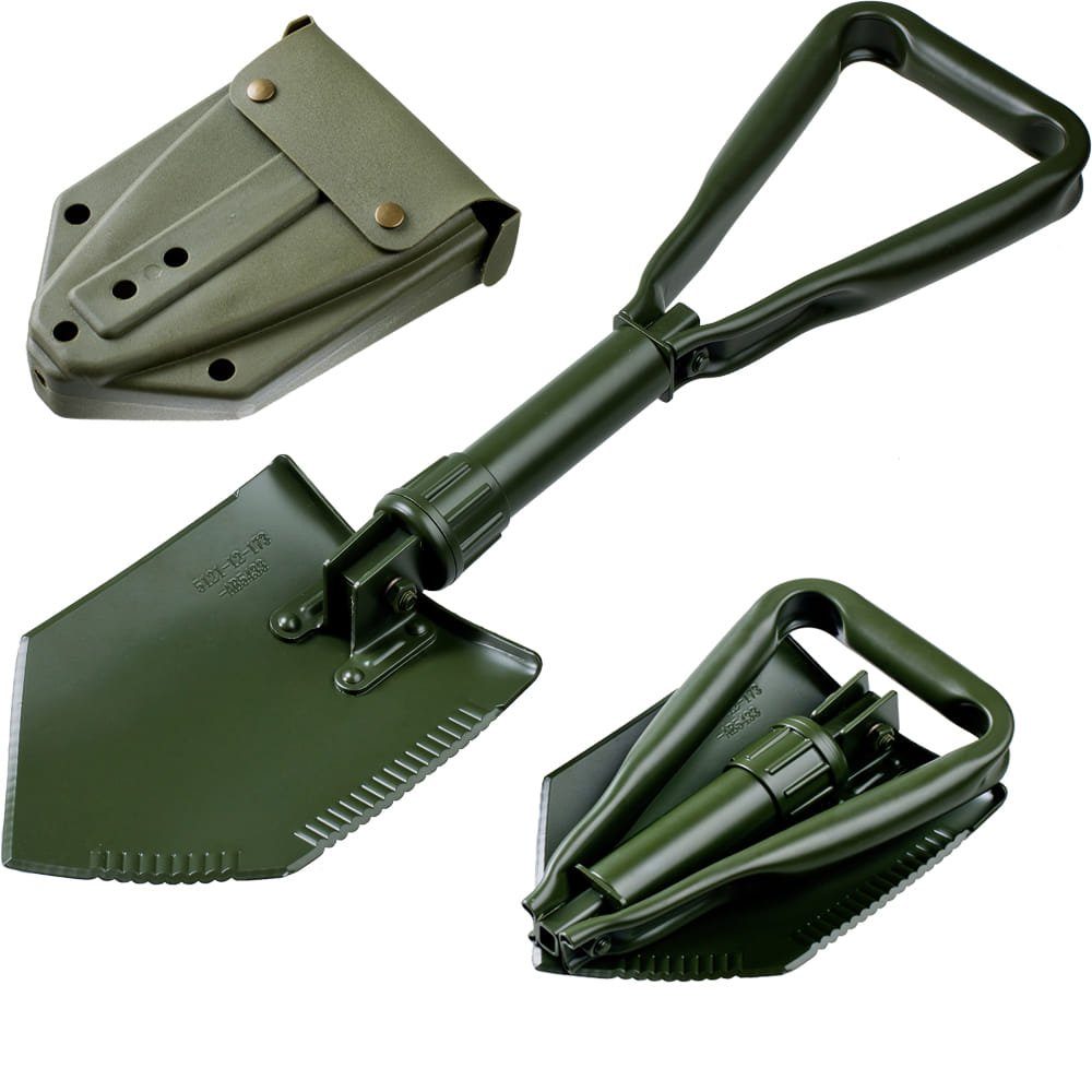 A. Blöchl Spaten Bundeswehr Dreifachspaten nach TL mit Tasche günstig online kaufen