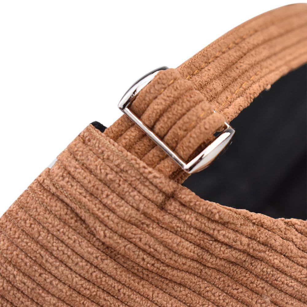 Zaewry Baseball Cap Baseballkappe für Herren und Damen, Aus Cord, verstellbar einfarbig, Unisex, Einheitsgröße, Sonnenmütze – Bild 5 von 5