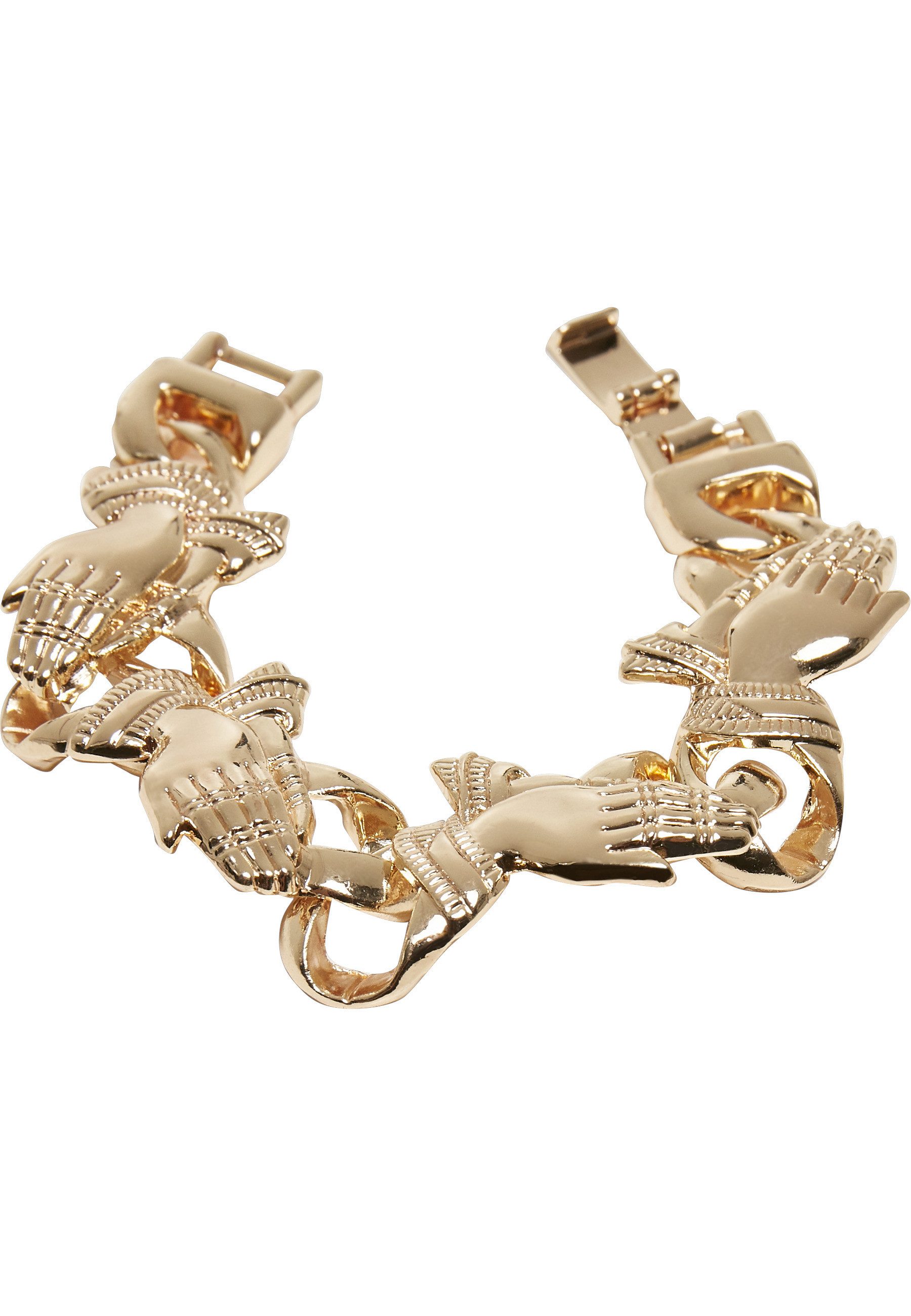 URBAN CLASSICS Bettelarmband Urban Classics Unisex Pray Hands Bracelet