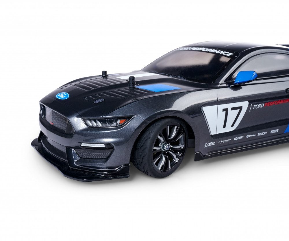 CARSON Carson Reifen mit Felgen 1:10 Räderset M-Design (4) silber/schwarz RC-Ladegerät