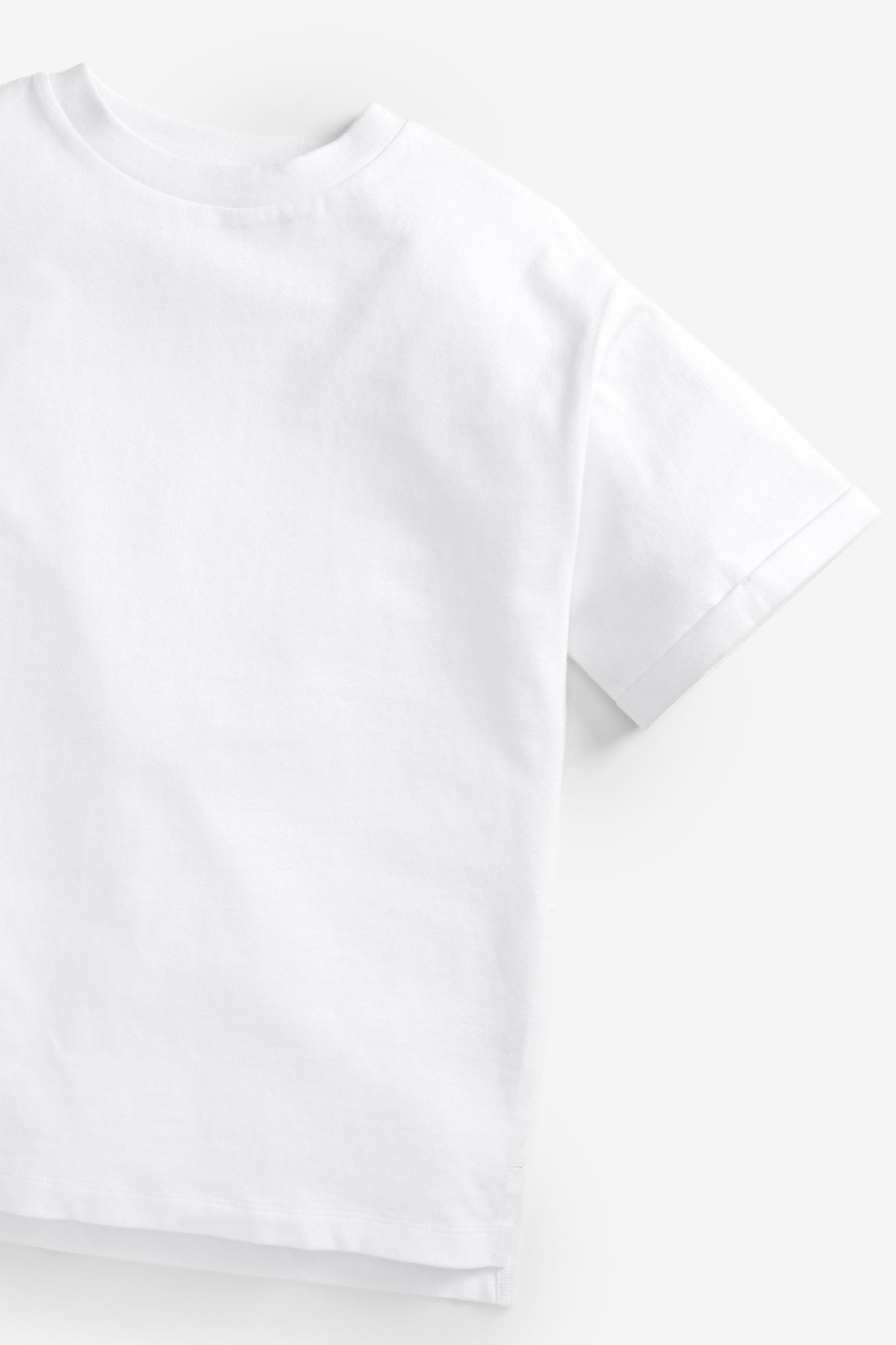 Next T-Shirt (1-tlg) Oversize-T-Shirt White