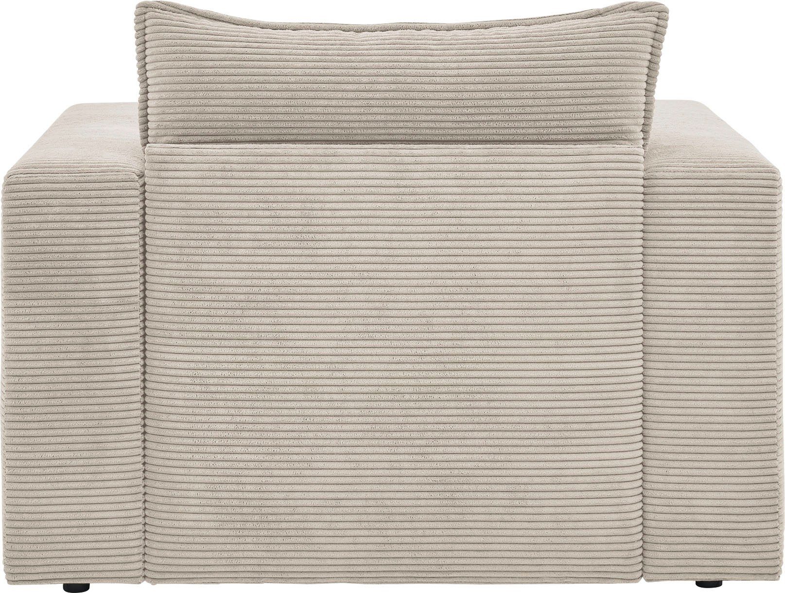 Cord- zur Places Serie passend Hochwertiger of Style PIAGGE, PIAGGE Sessel Hellbeige