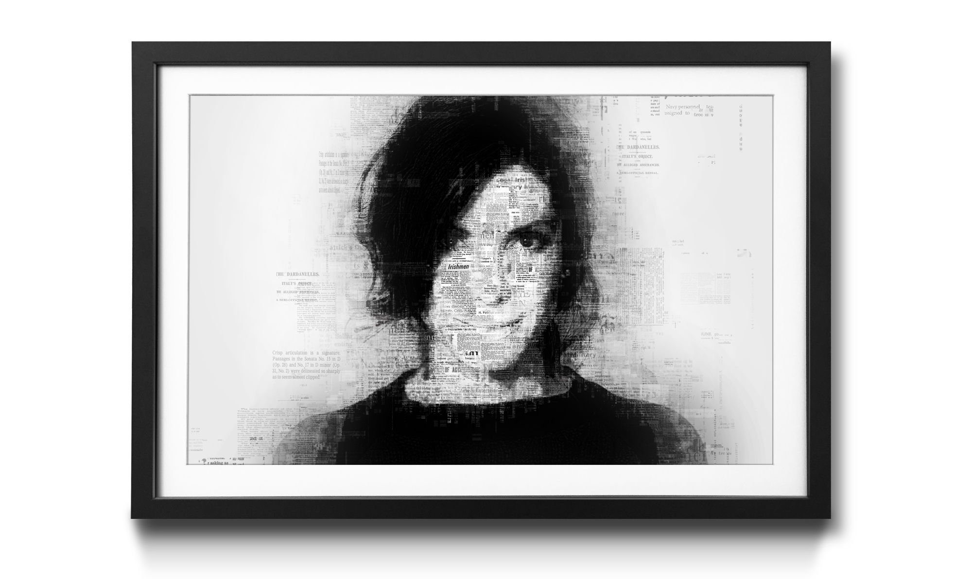 WandbilderXXL Bild mit Rahmen Sandra, Schauspieler, Wandbild, in 4 Größen erhältlich