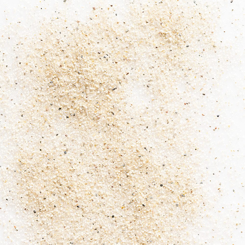 WOLFF & MÜLLER Quarzsand Hochreiner feuergetrockneter Quarzsand im 25kg Sack