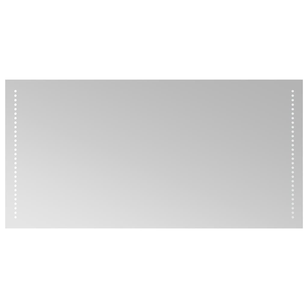vidaXL Spiegel LED-Badspiegel 50x100 cm Spiegel Beleuchtet Badezimmer