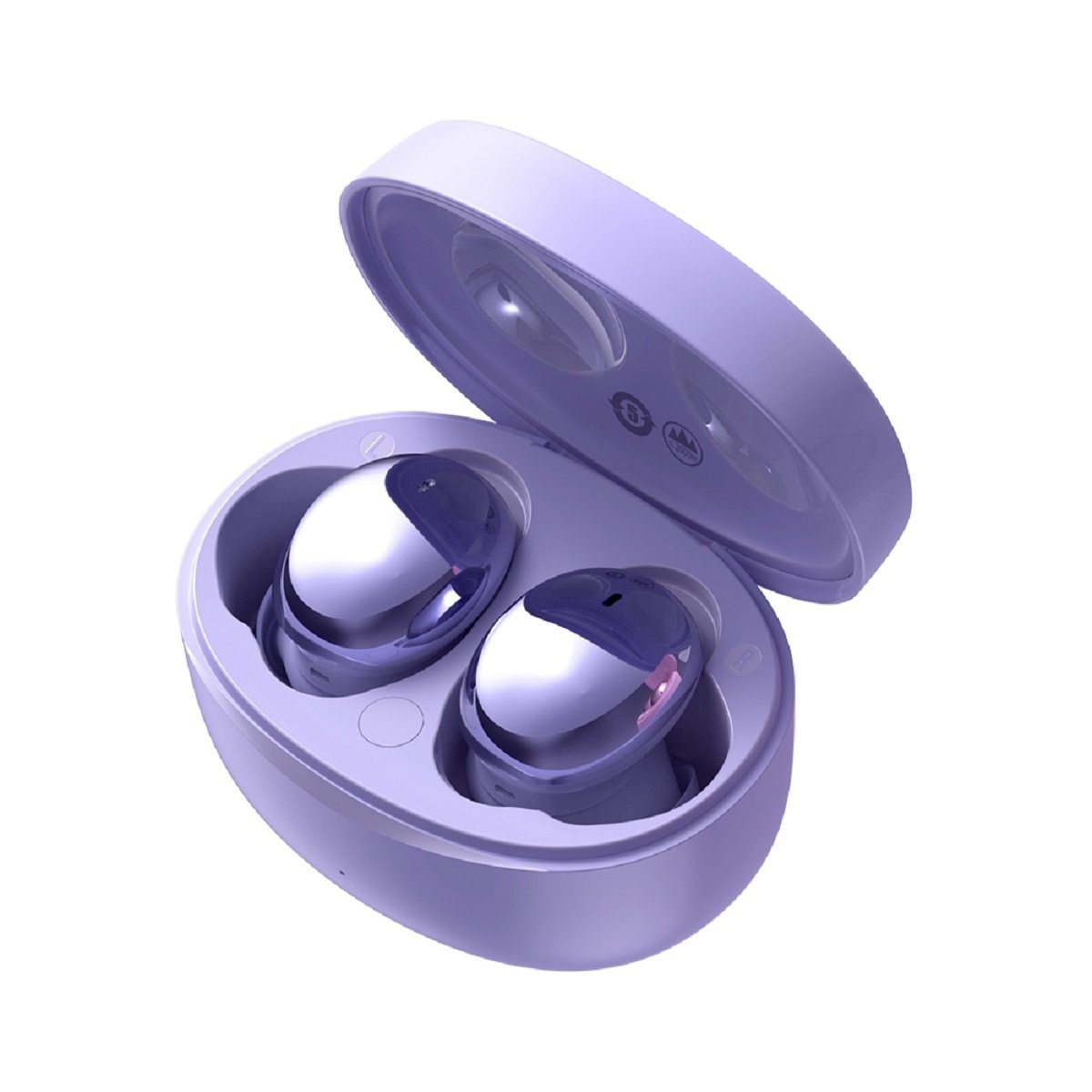 Bluetooth, (Bluetooth, Baseus Kopfhörer Lila Touch Wasserdicht zertifiziert) Wireless IP55 5.2 Bluetooth Wasserdicht: Baseus TWS Control, Bowie IP55 Bluetooth-Kopfhörer E2