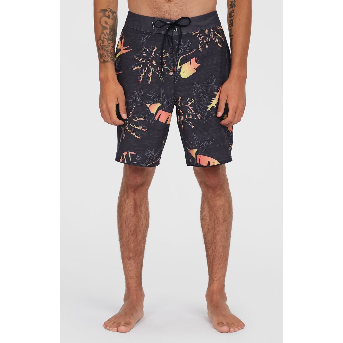 O'Neill Badeshorts Hyperfreak Mysto Scallop 19" Boardshorts Ideal für Wassersport und Freizeit, trocknet schnell dank