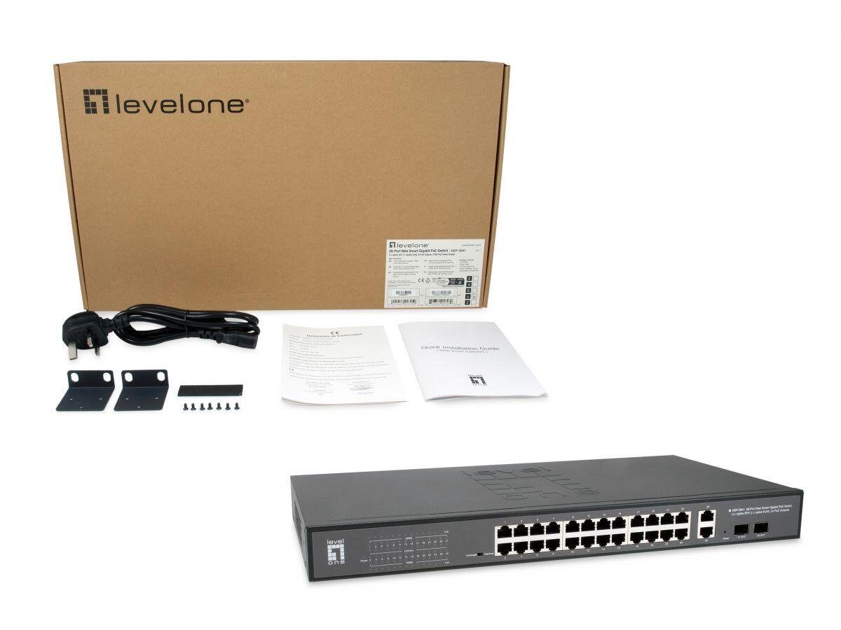 Levelone LevelOne GEP-2841 Netzwerk-Switch