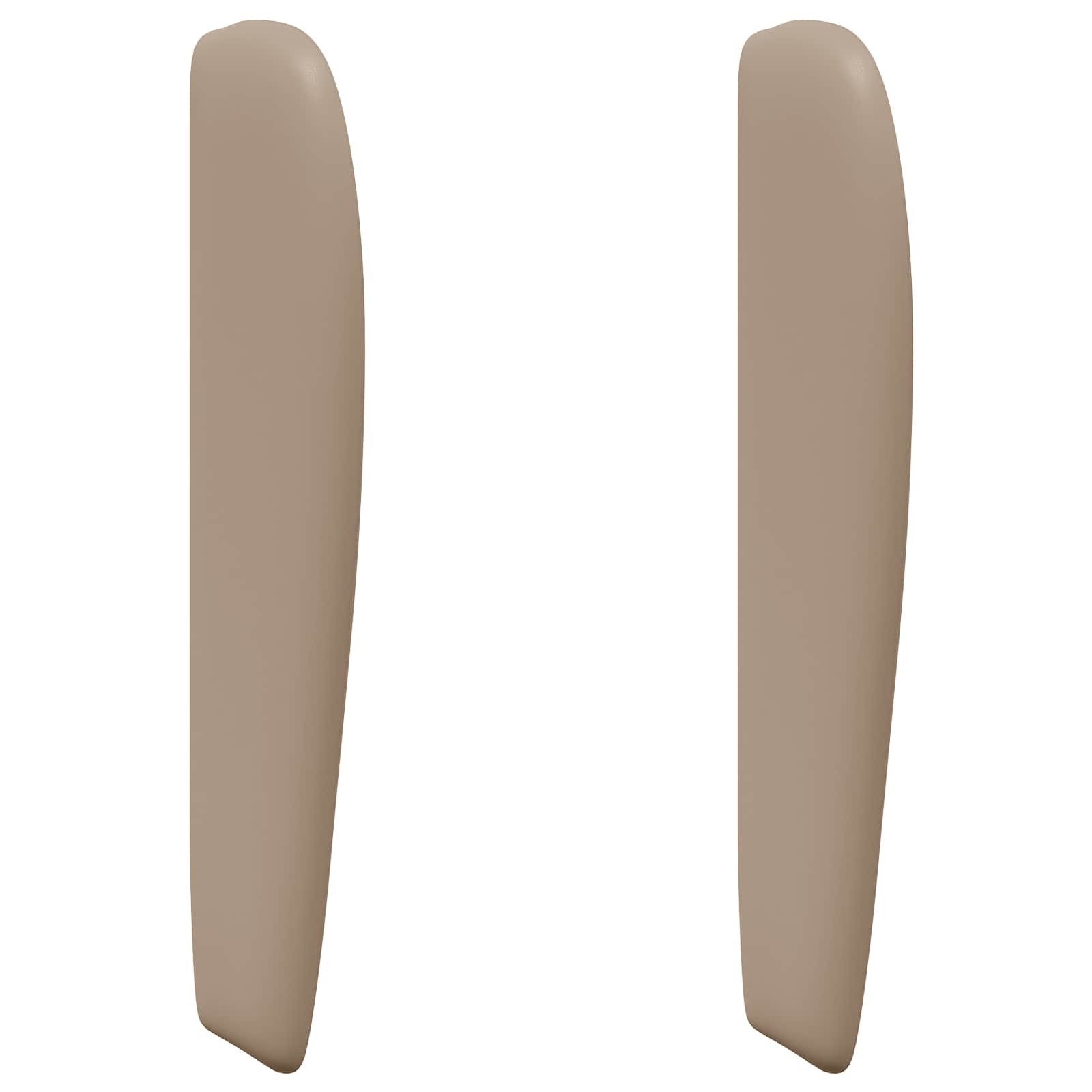 vidaXL Betthimmel Kopfteil Ohr Braun 80 x 23 x 6 cm PVC (1-tlg)