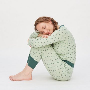 LIVING CRAFTS Sleepshirt HAILY Bequemer, warmer Feinripp-Stoff