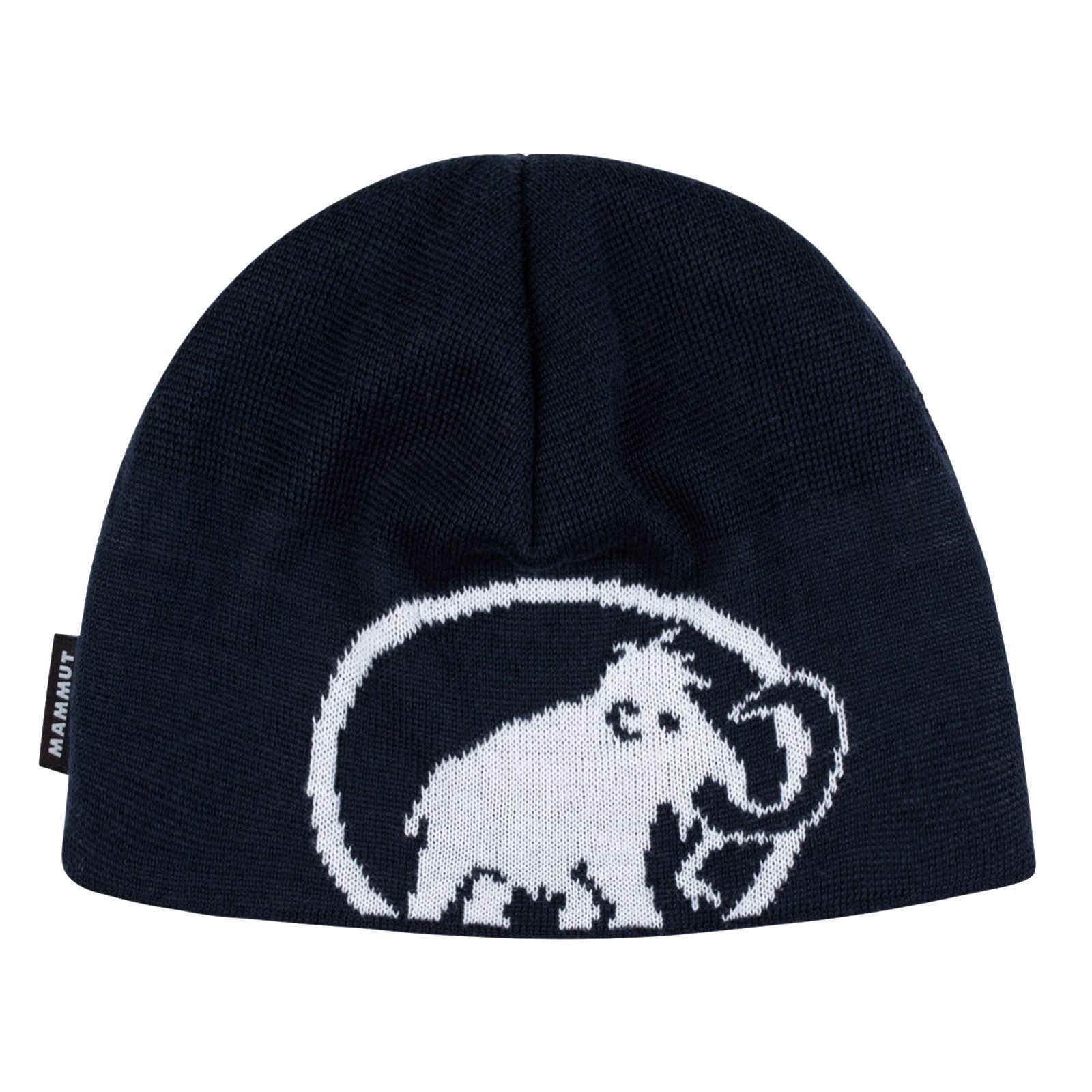 Mammut Strickmütze Tweak Beanie mit eingestricktem Mammut