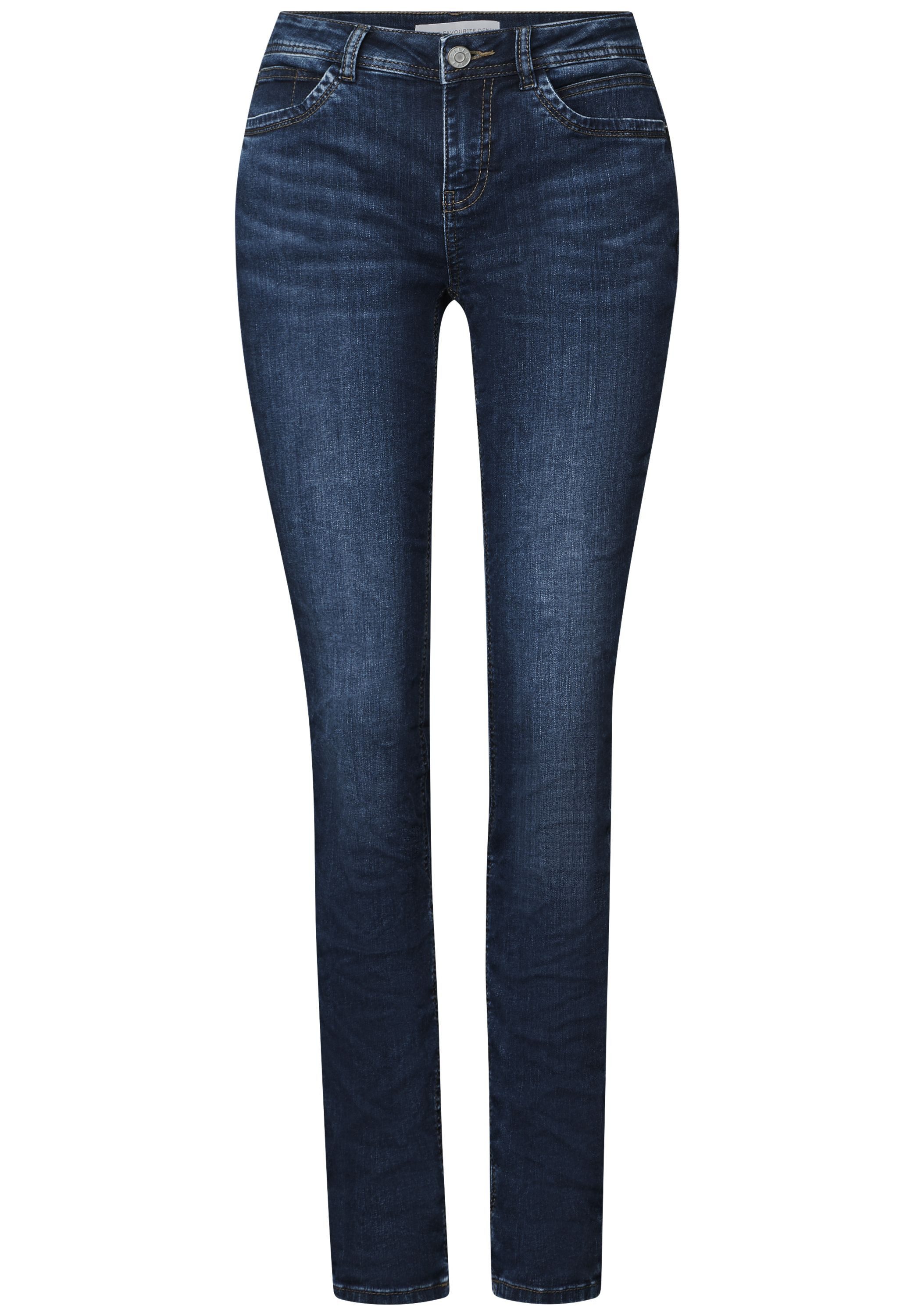 STREET ONE Comfort-fit-Jeans, Middle Waist günstig online kaufen