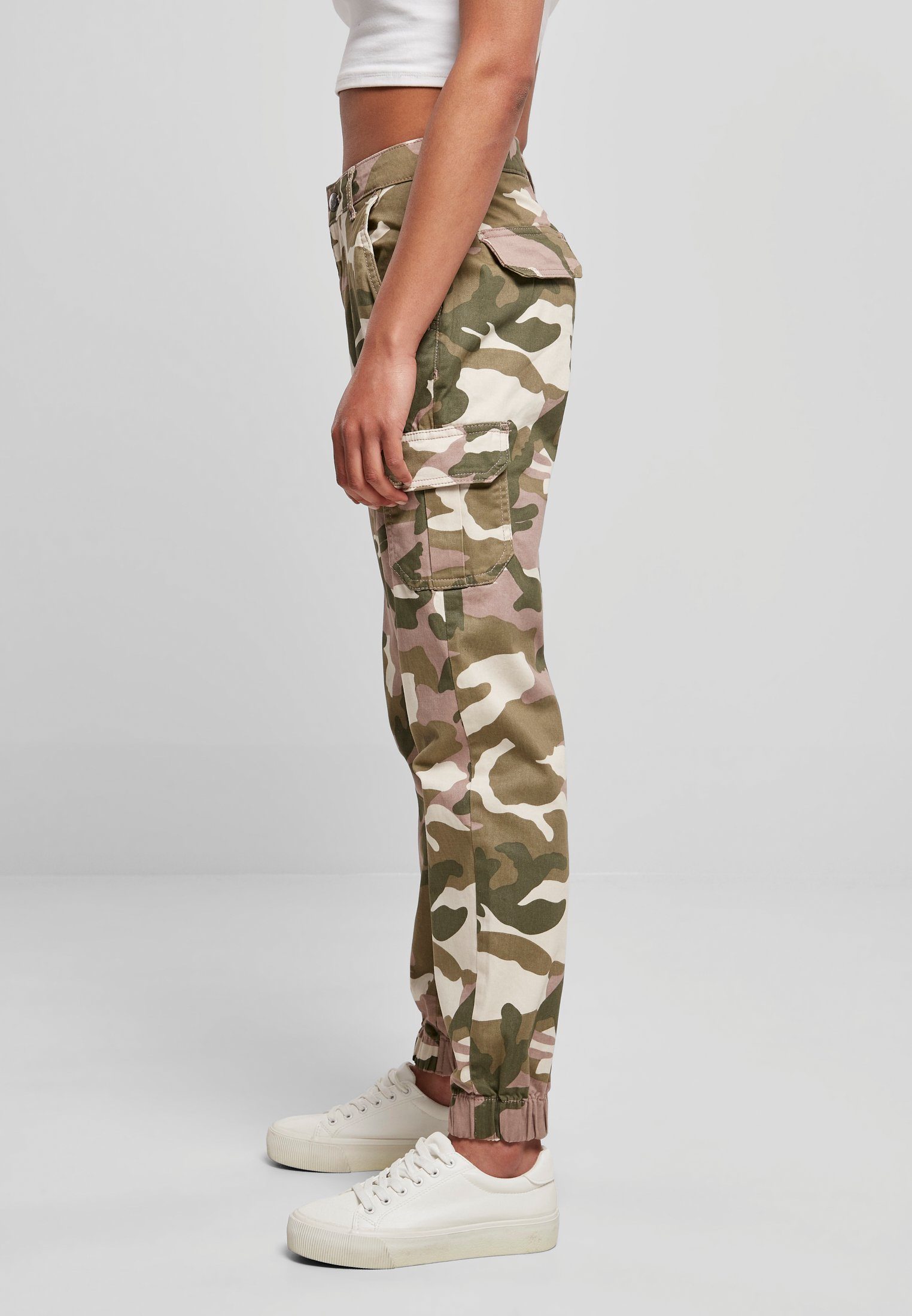 URBAN CLASSICS Cargohose TB3047 High-Waist
