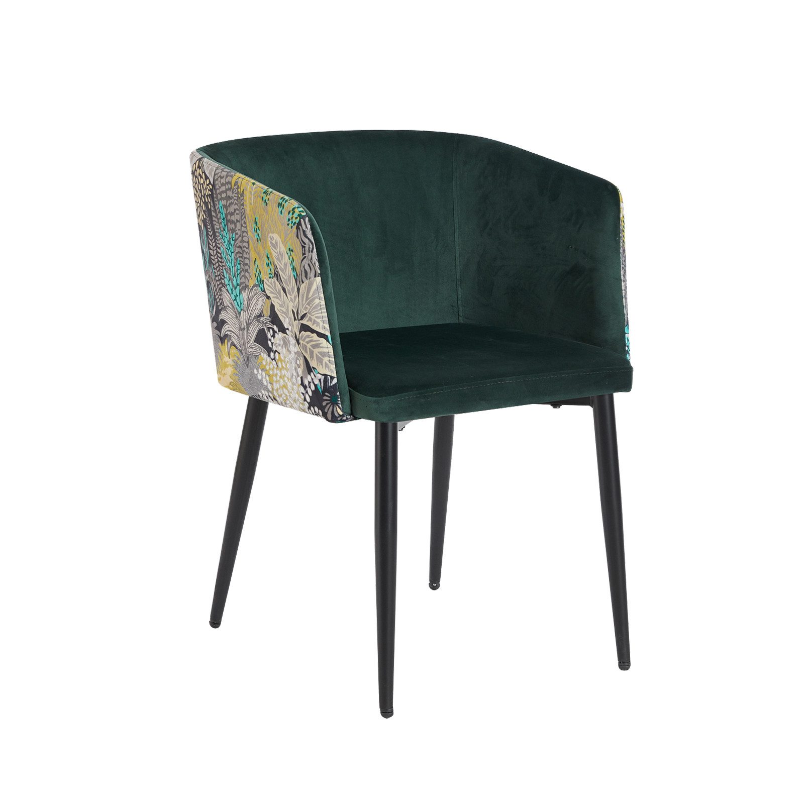 HTI-Living Esszimmerstuhl Stuhl Destin (Stück, 1 St), Esszimmerstuhl Armlehnenstuhl Samt Muster