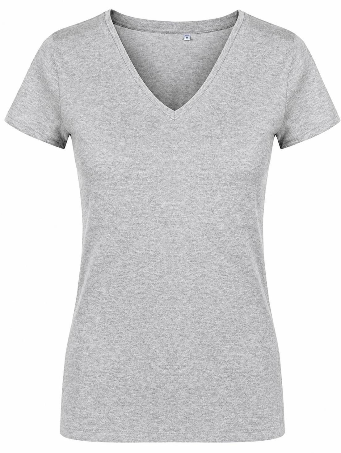 Promodoro V-Shirt Damen V-Neck T-Shirt, Gekämmte Baumwolle