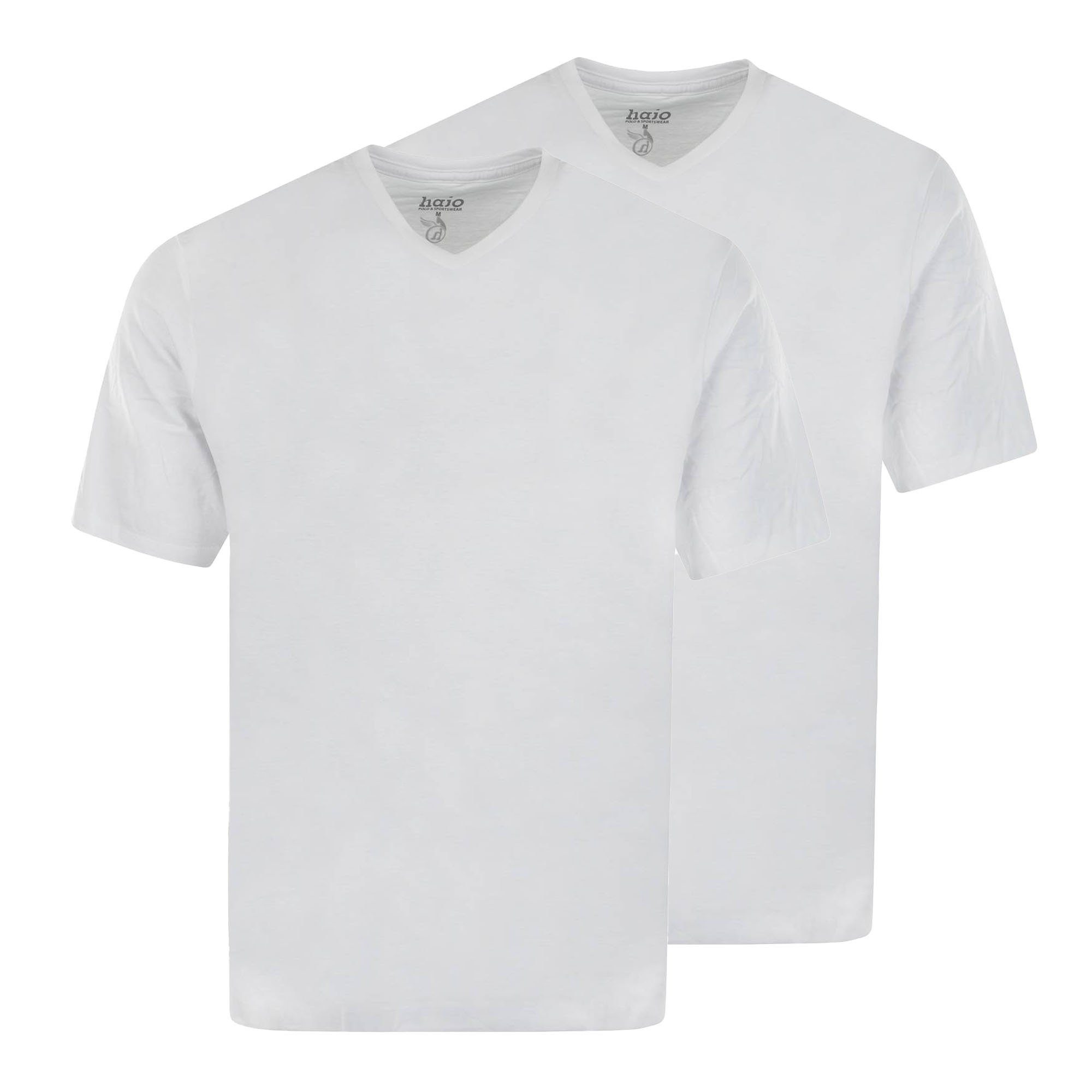 Hajo T-Shirt Herren T-Shirt, 2er Pack - Basic, Kurzarm