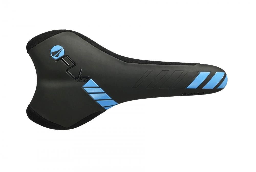 SDG Components Fahrradsattel SDG I-Fly 2.0 Sattel I-Beam schwarz-cyan