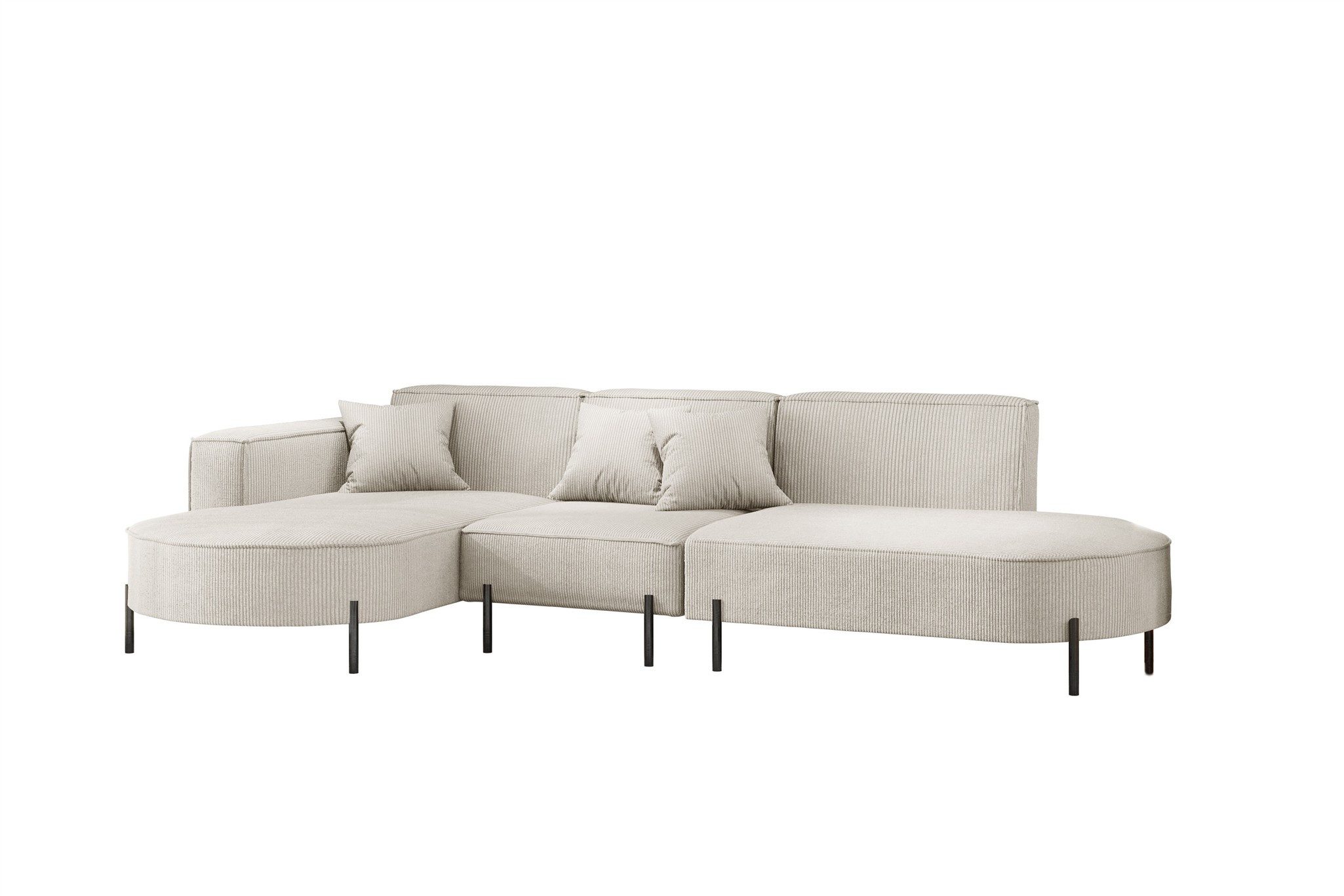 Fun Möbel Ecksofa Sofa VALENCIA mit günstig online kaufen
