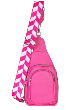 simaranda Cityrucksack Bodybag Damen 26 Pink