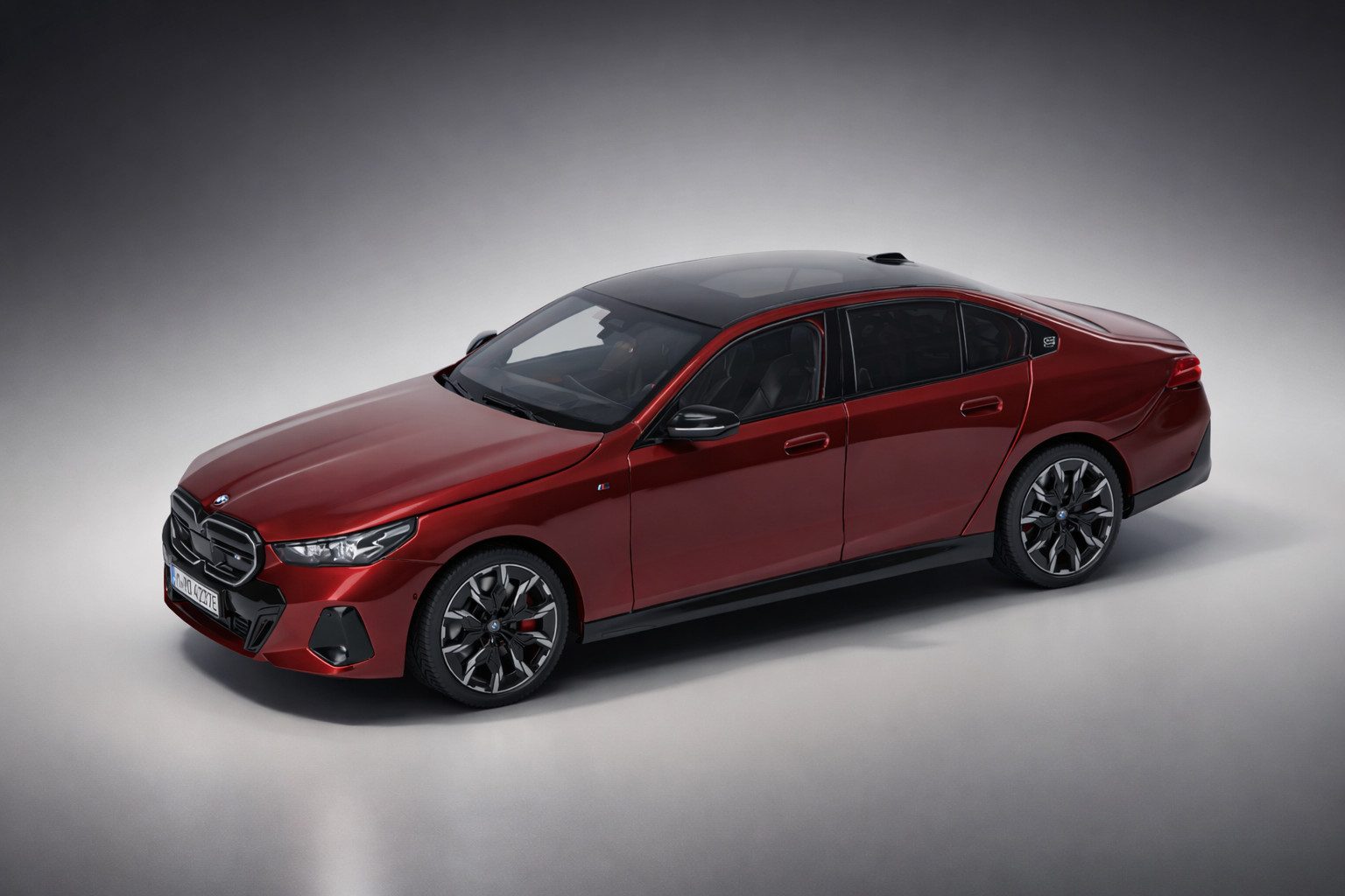 Modellauto BMW i5 G60 1:18 Miniatur Modellauto Modellfahrzeug Miniaturauto