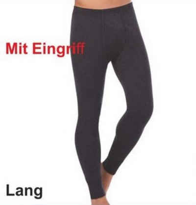 cwonlineshop Lange Unterhose »Thermounterhose Herren Legging Lang Anthrazit 2 Stück (A-6015)«