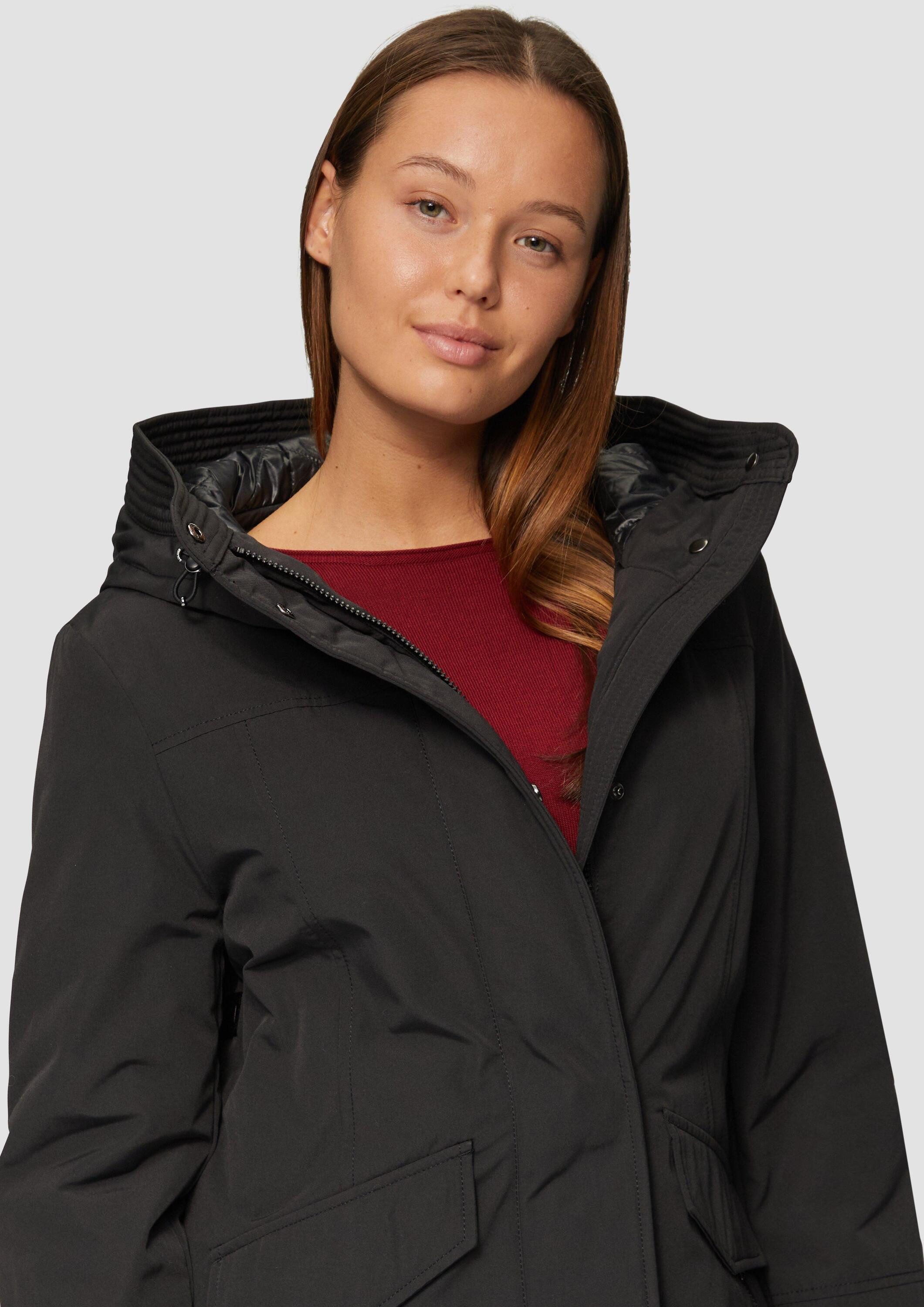 s.Oliver Winterjacke Outdoor-Jacke Sportive Jacke mit leichter Wattierung und Logo-Tape – Bild 4 von 5