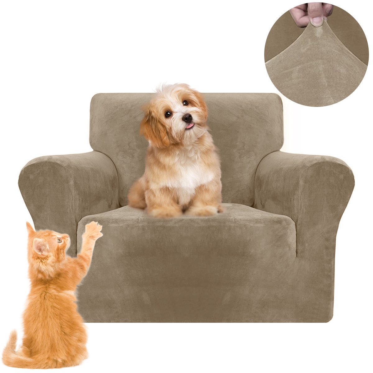 ZEUOPQ Sofahusse Sofabezug 1/2/3/4 Sitzer, Modern günstig online kaufen