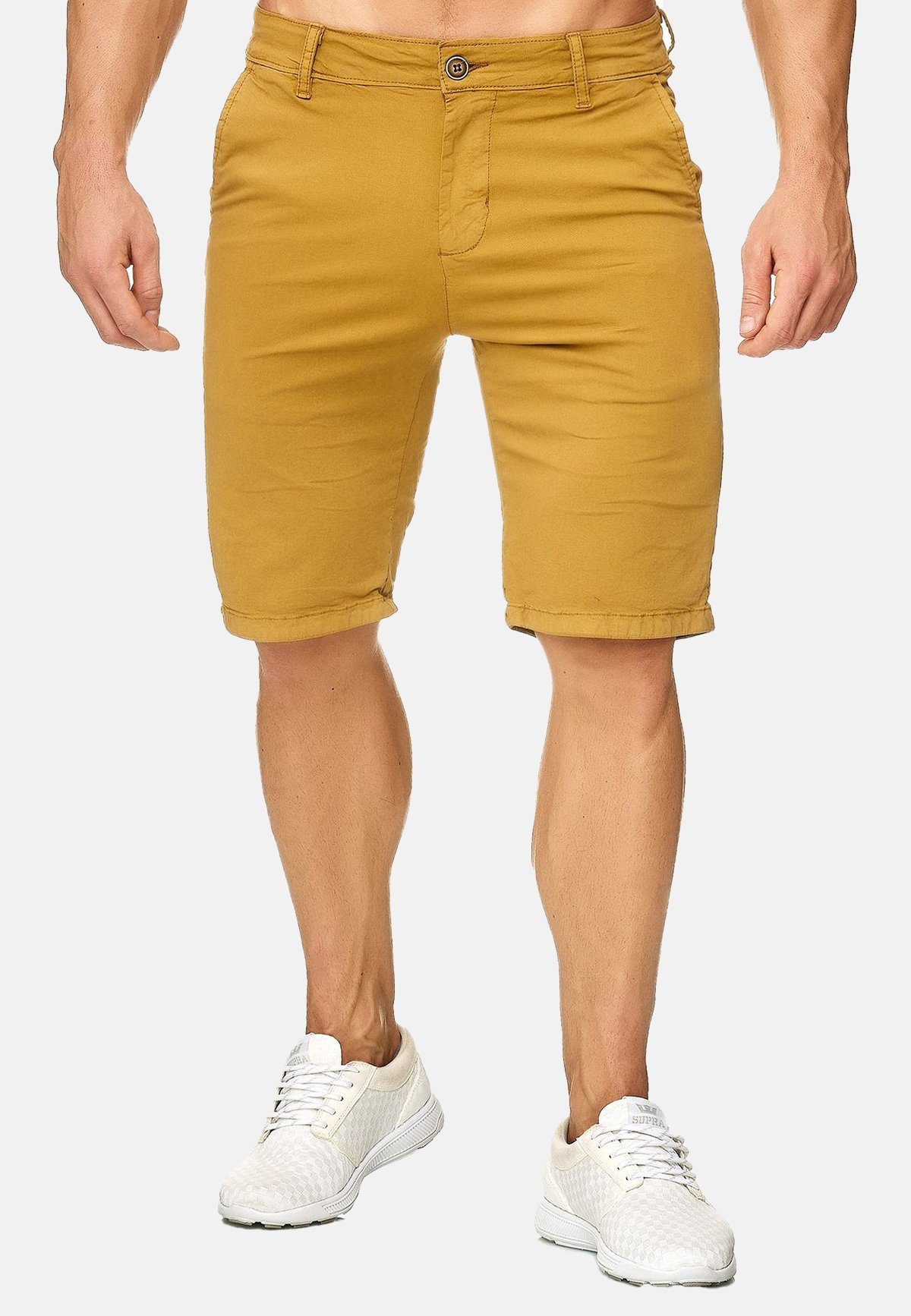 Max Men Chinoshorts Capri 3/4 Stretch (1-tlg) AFFLECK