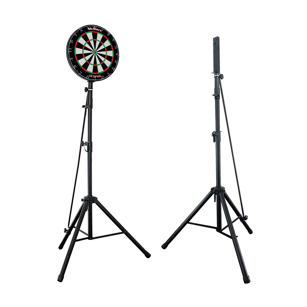McDart Dartscheibe McDart Hybrid Pro Tripod Dartboardständer