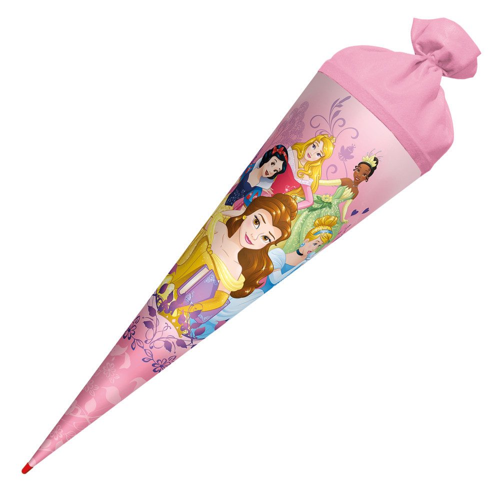 Schultüte Roth Schultüte Disney Princess rund Schutzspitze Filzverschluss 70cm