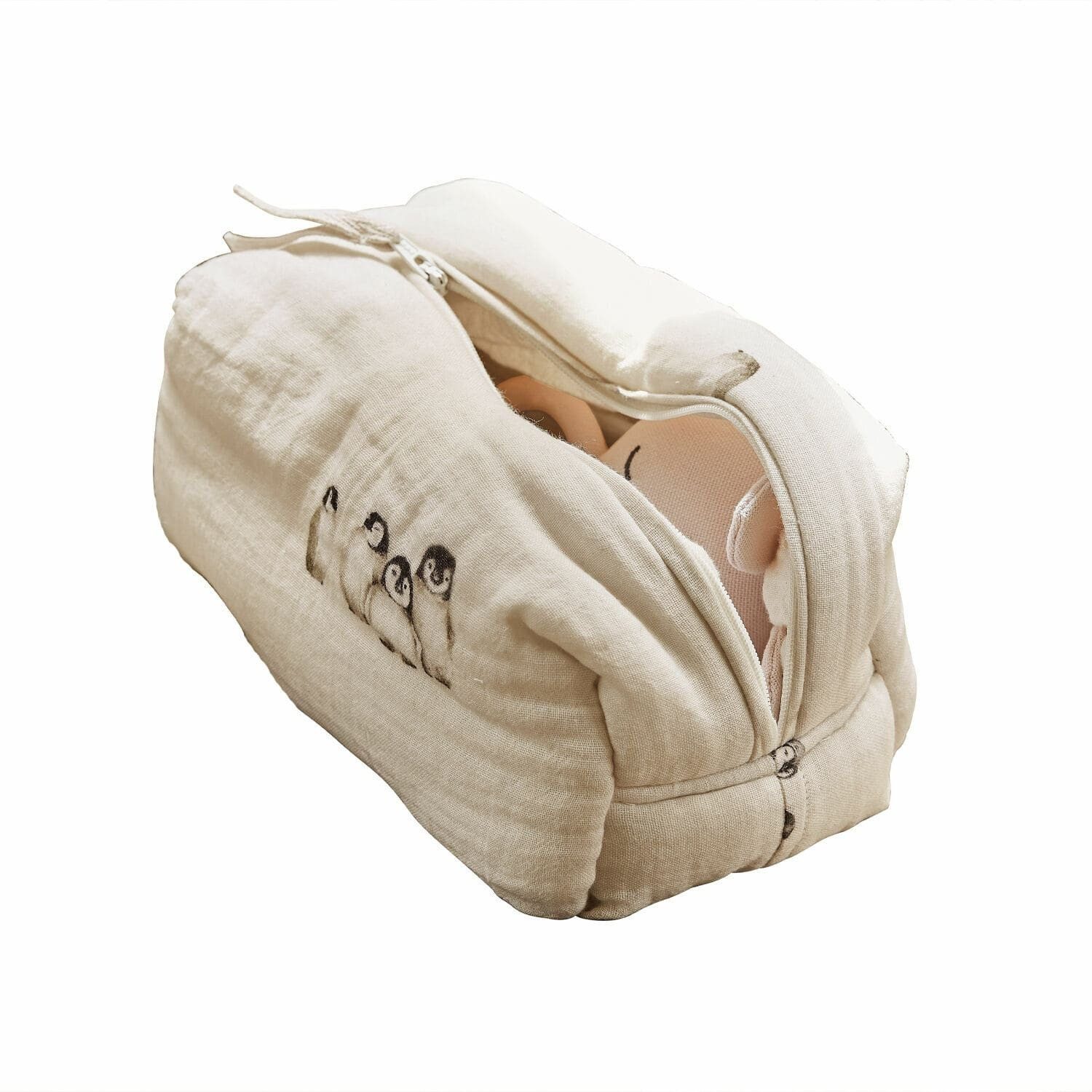 Kosmetiktasche Täschchen Jocienne beige