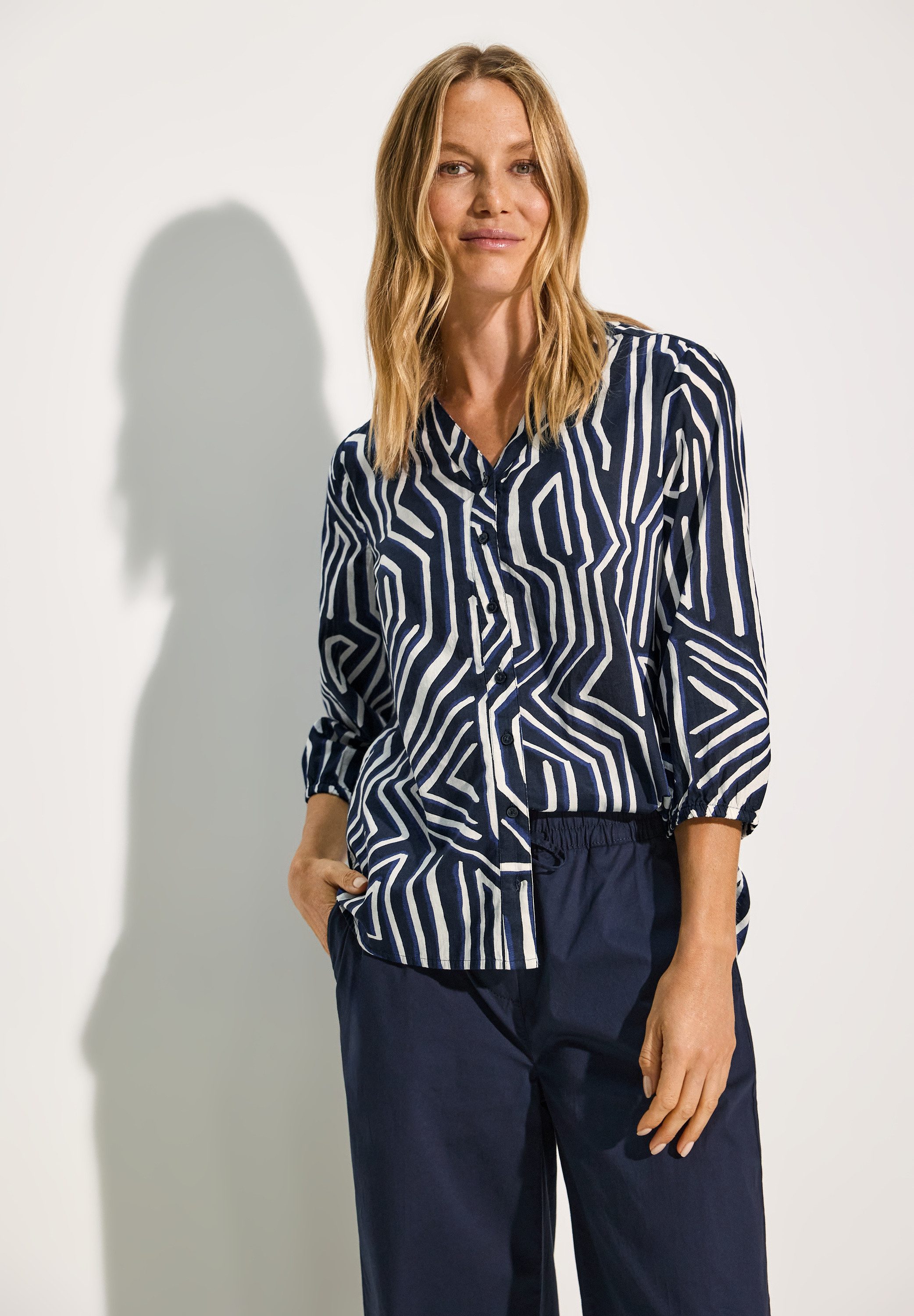 CECIL Hemdbluse mit Print günstig online kaufen