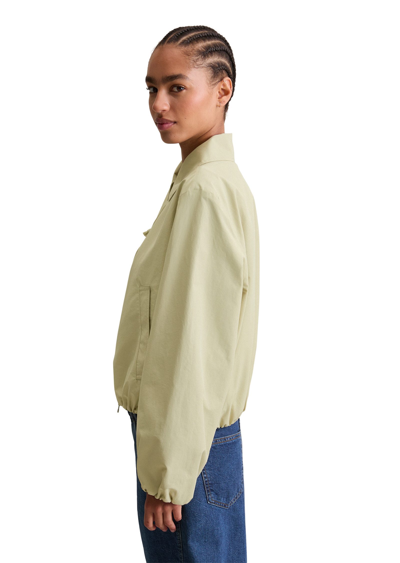 Marc O'Polo DENIM Outdoorjacke aus Organic-Cotton-Nylon-Mix günstig online kaufen