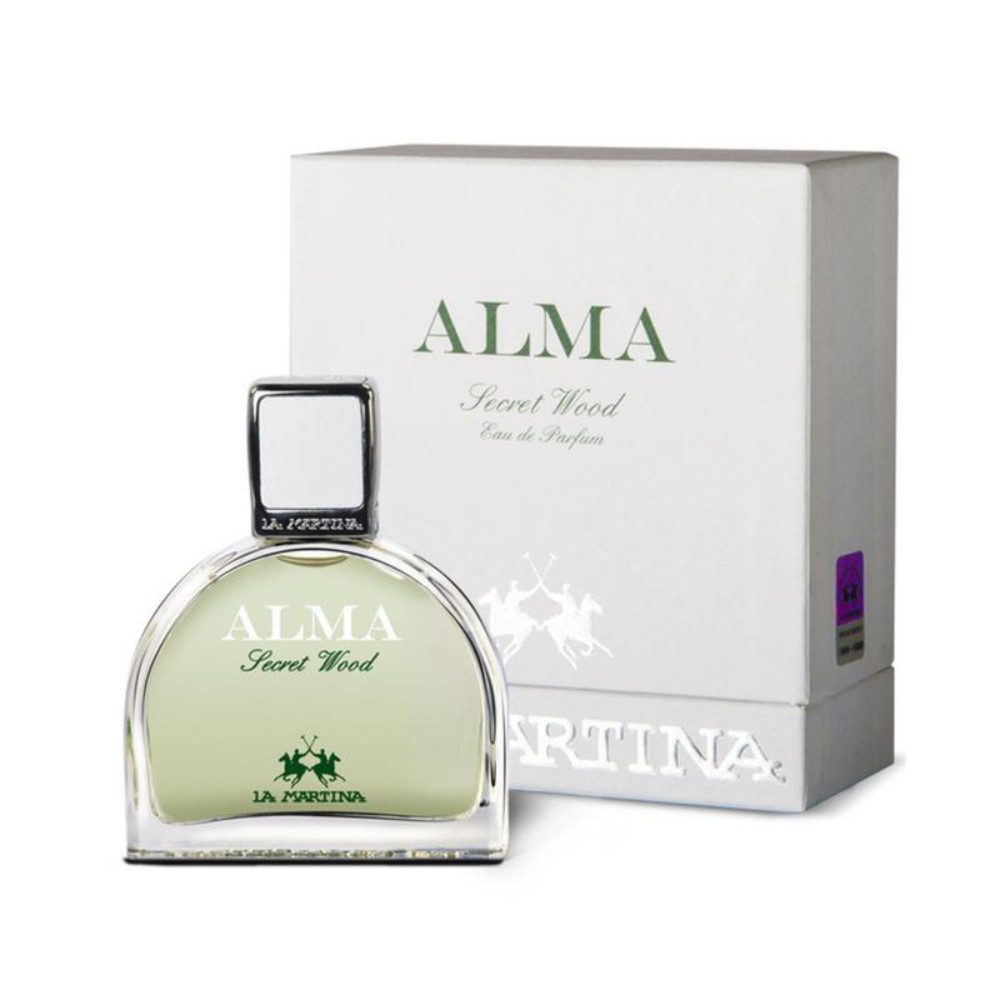 La Martina Eau de Parfum ALMA Secret Wood pour Homme EdP Natural Spray Herrenduft 50ml