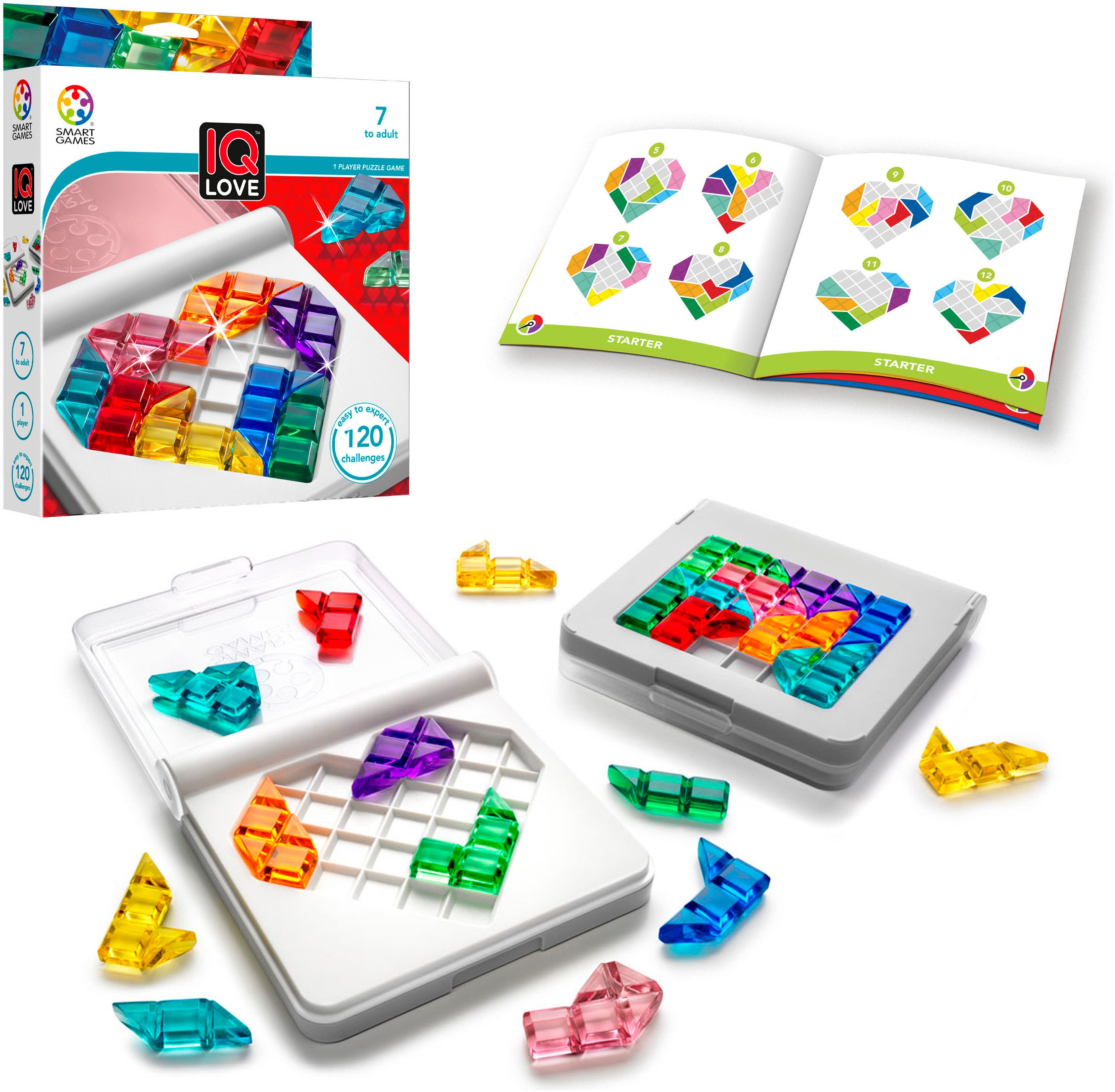 Smart Games Spiel IQ Love, Denkspiel