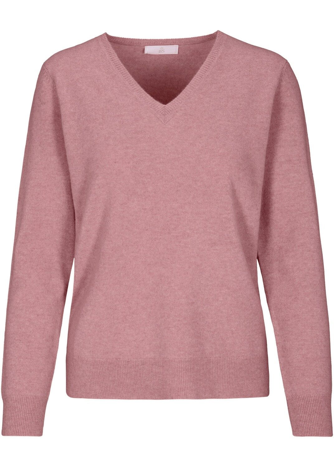 Brigitte von Schönfels Strickpullover Kaschmir V-Pullover günstig online kaufen