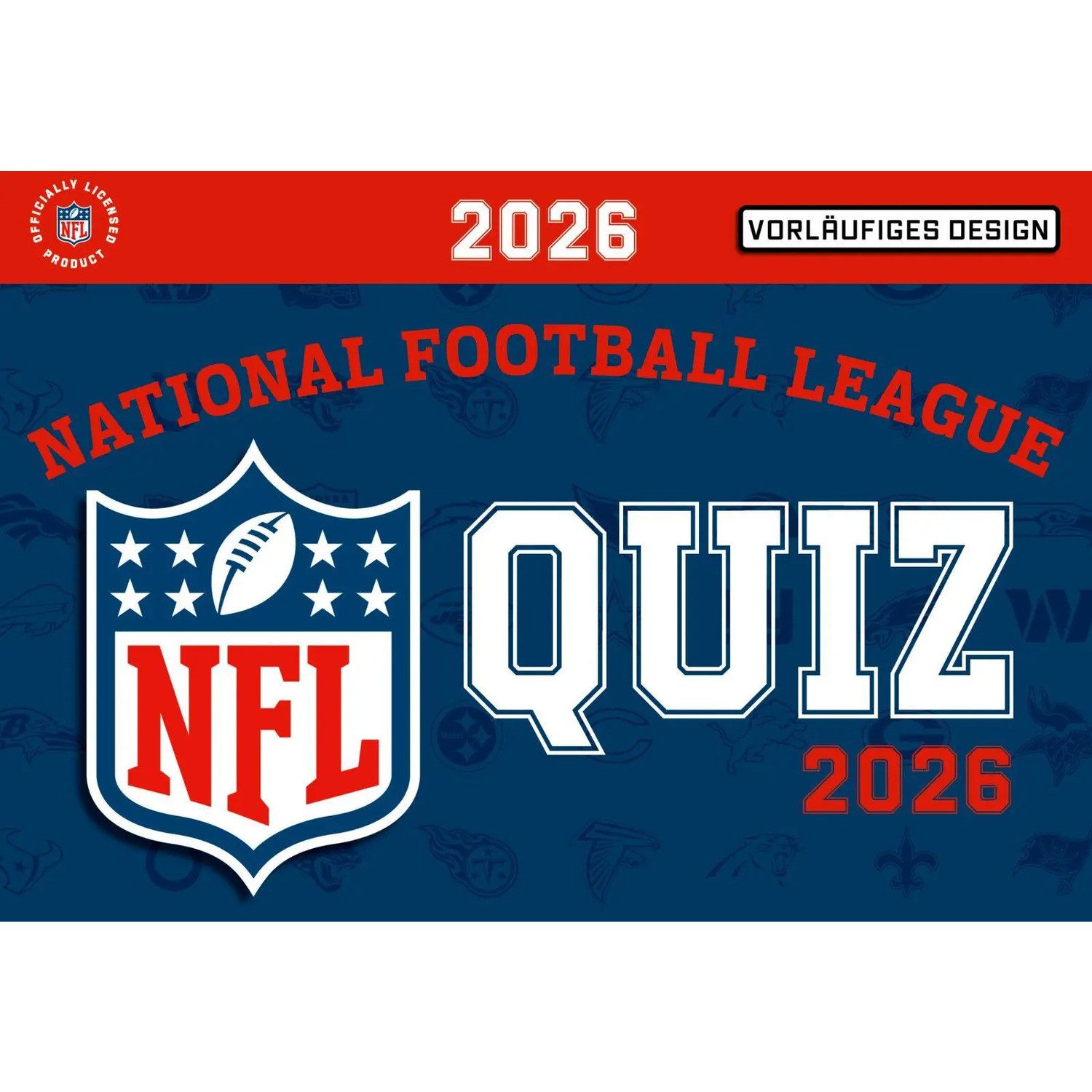 Lappan Verlag Abreißkalender NFL Quiz Kalender - 2026