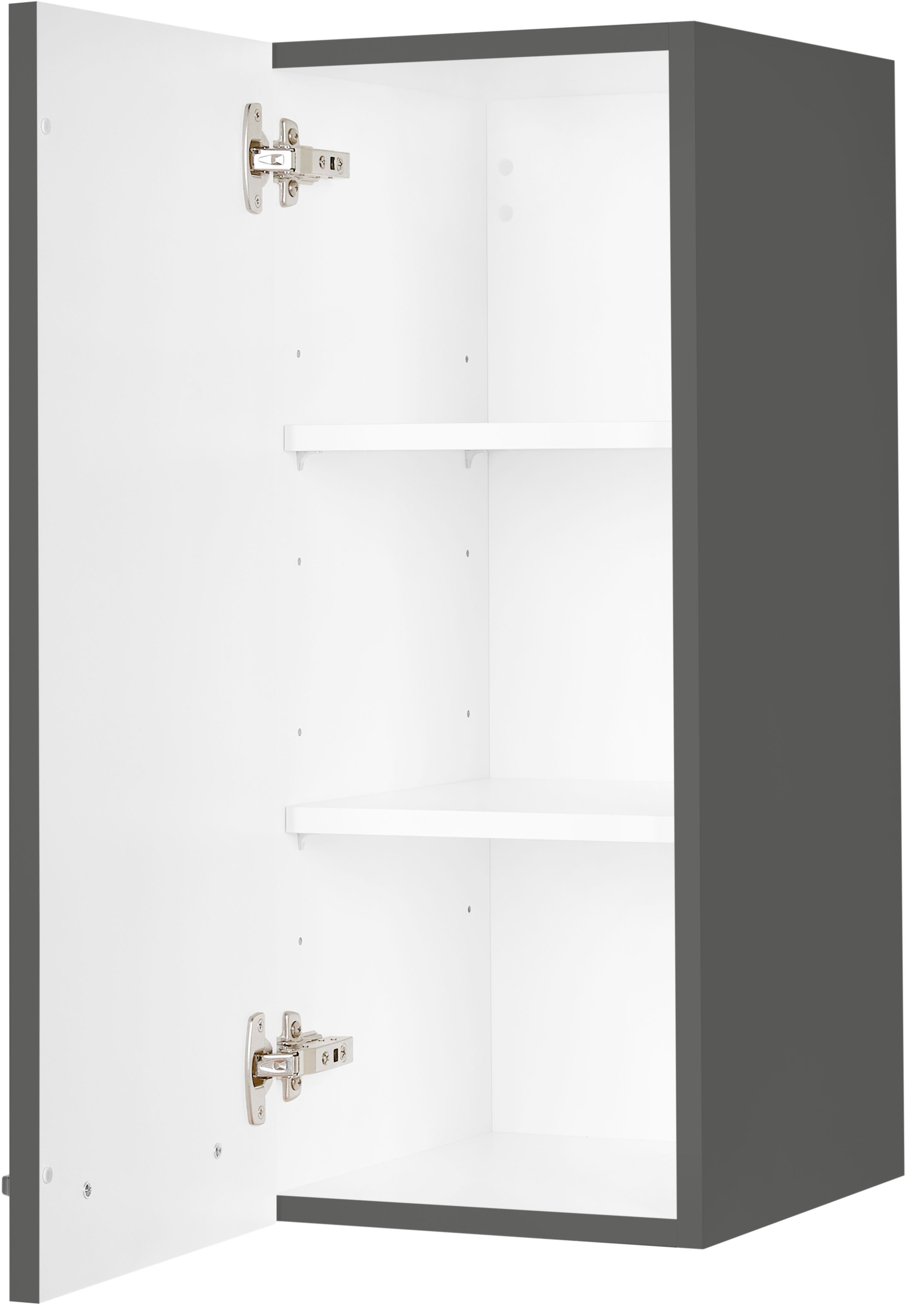 nobilia® Hängeschrank "Flash", Ausrichtung wählbar, vormontiert, in drei Breiten: 30, 45 und 60 cm, mit Soft-Close-Funktion
