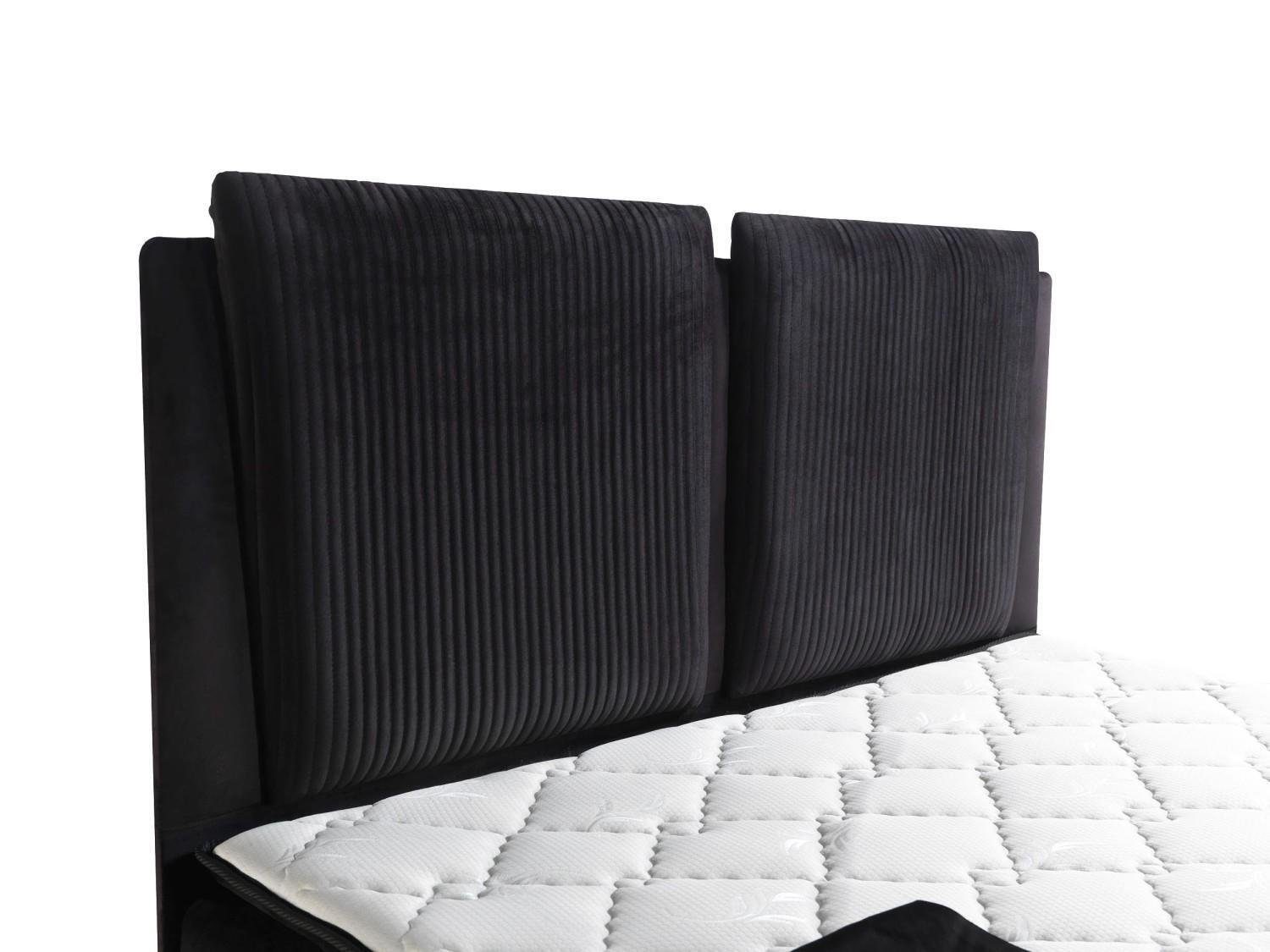 JVmoebel Bett Bett Design Boxspring Schlafzimmer (Bett), Luxus Made Europe Modern Möbel Polster Betten In